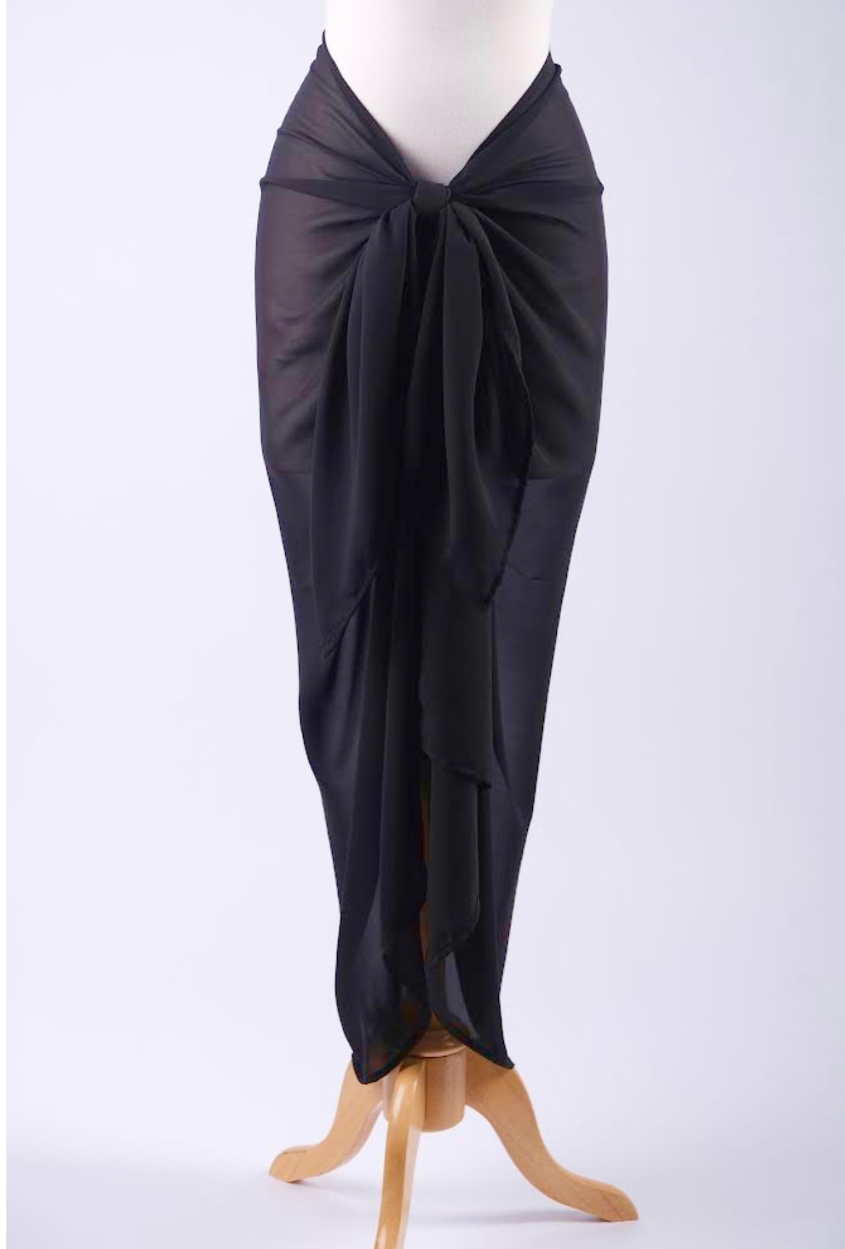Capri Noir Sarong Scarf
