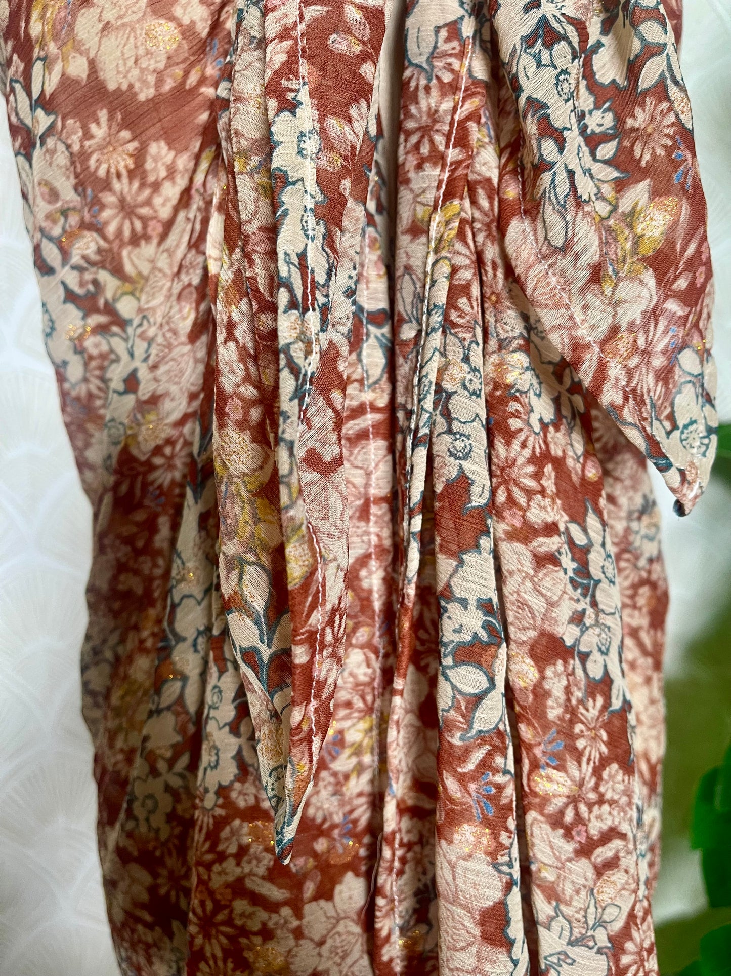 Terracotta Bloom Sarong
