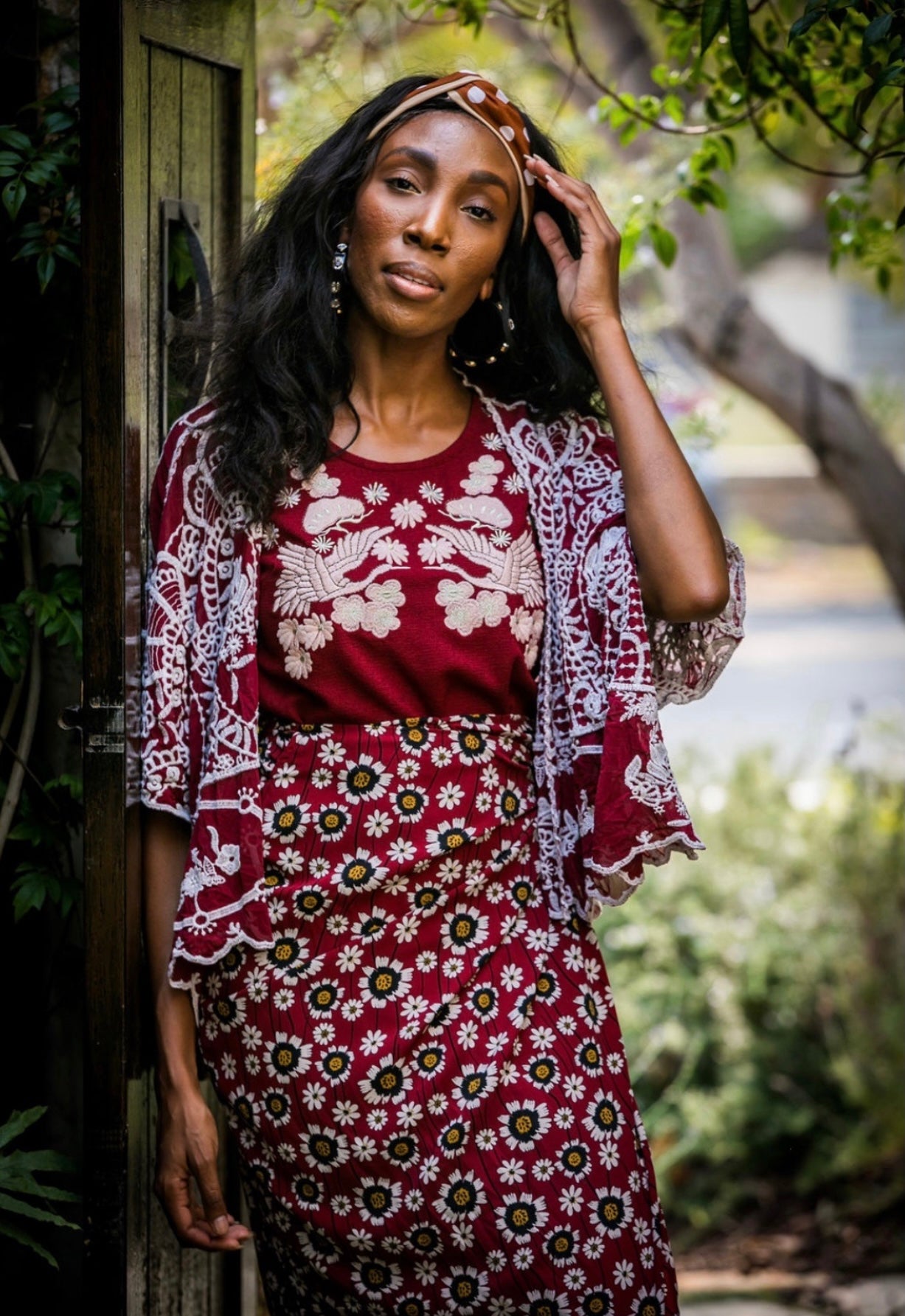 Sunflower Sarong Scarf