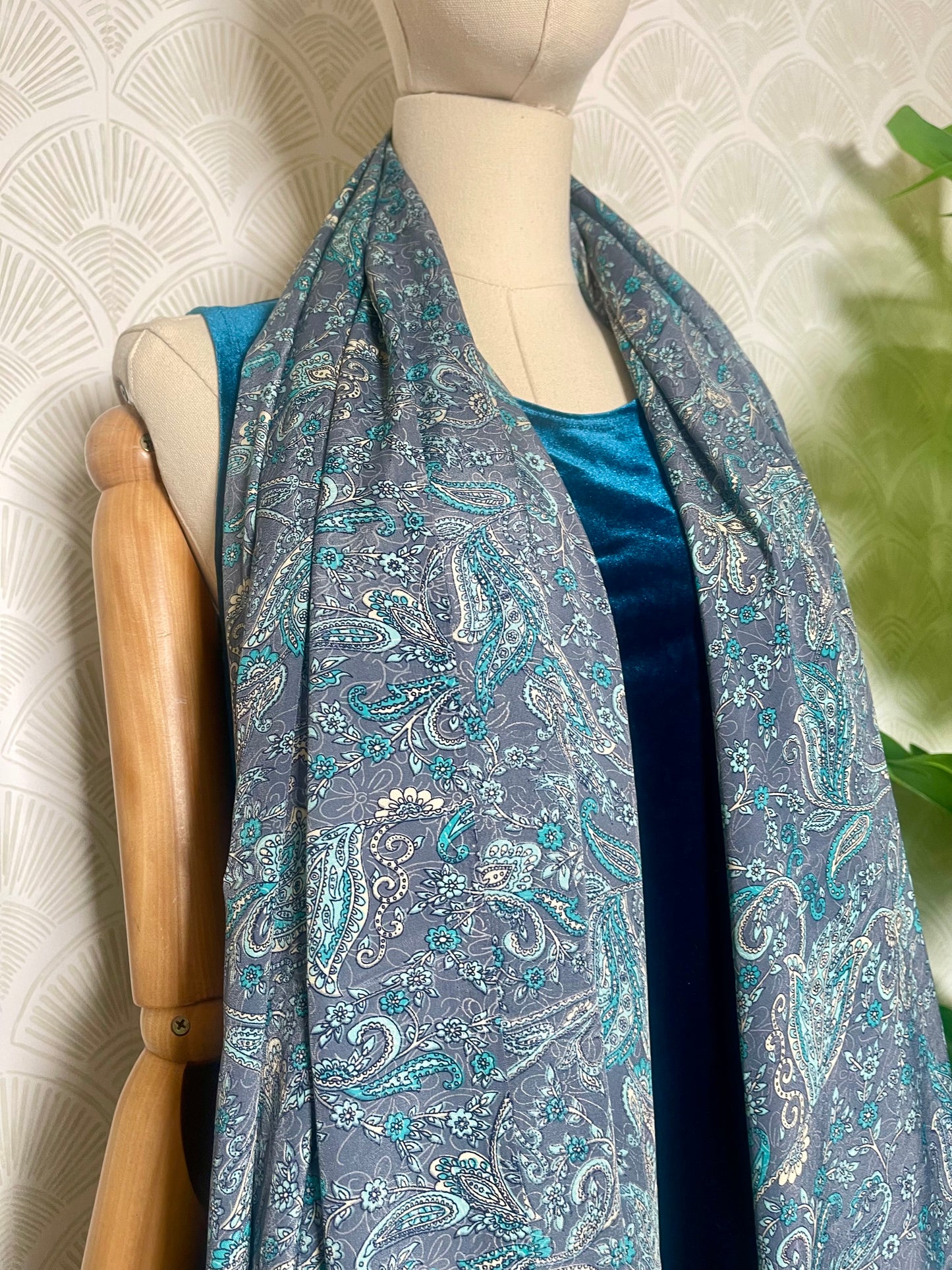 Misty Blues Pareo-Large/XL