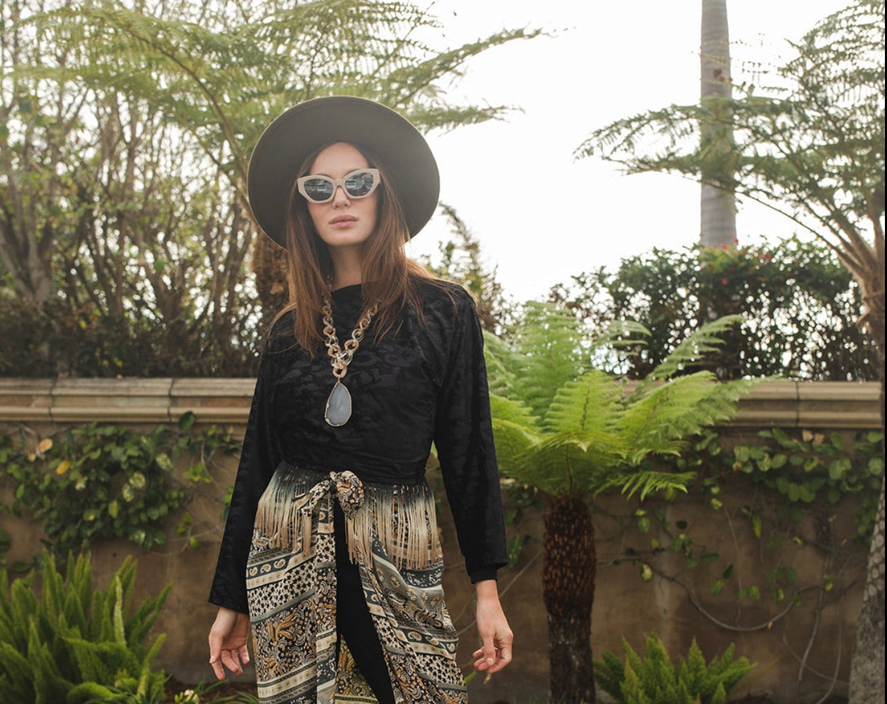 Panther Fringe 2 Way Top