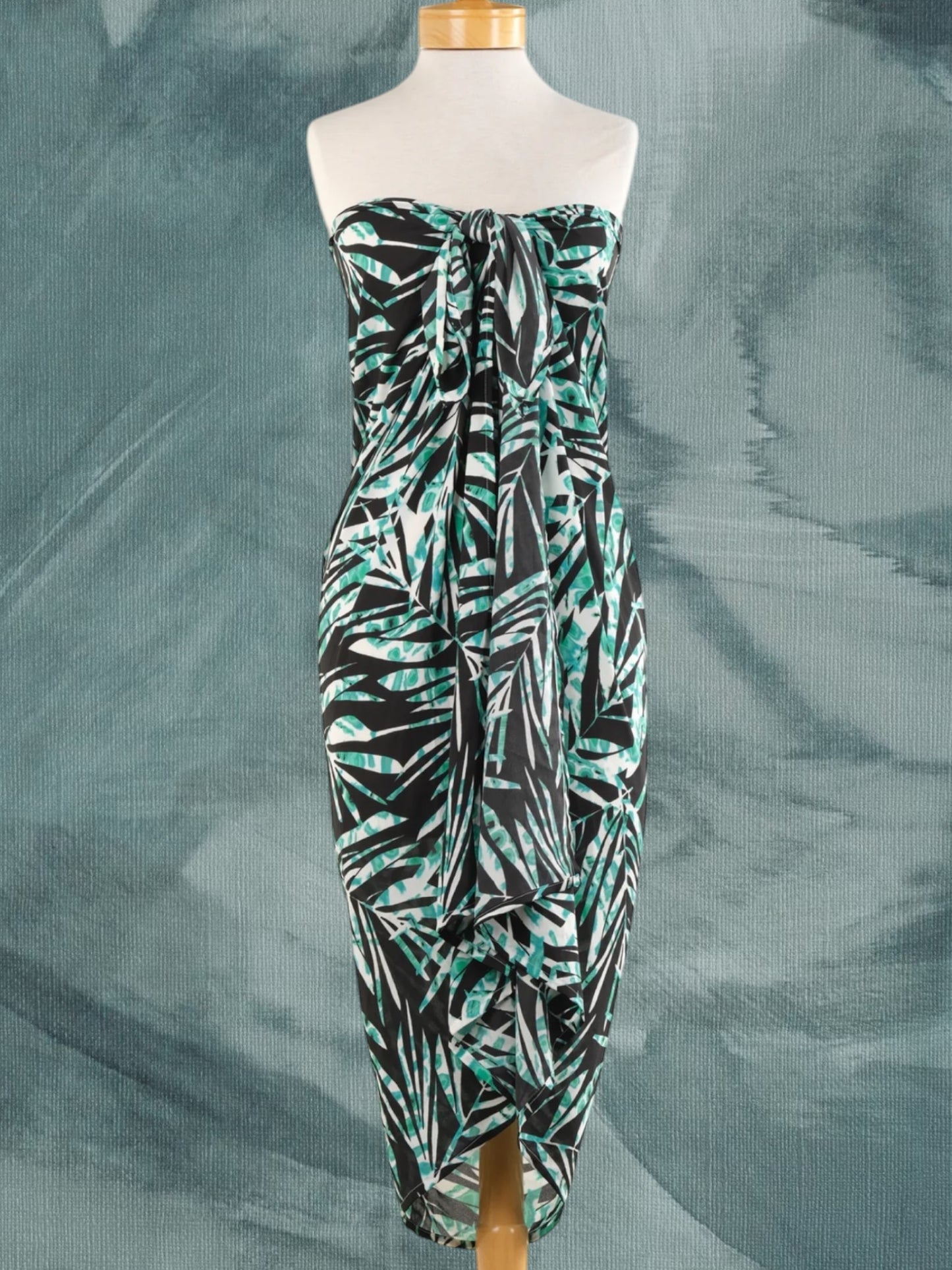 Teal Paradise Sarong Scarf