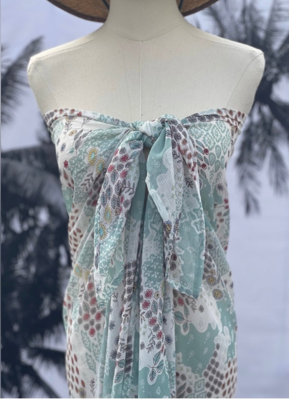 Meadow Flowers Sarong Scarf