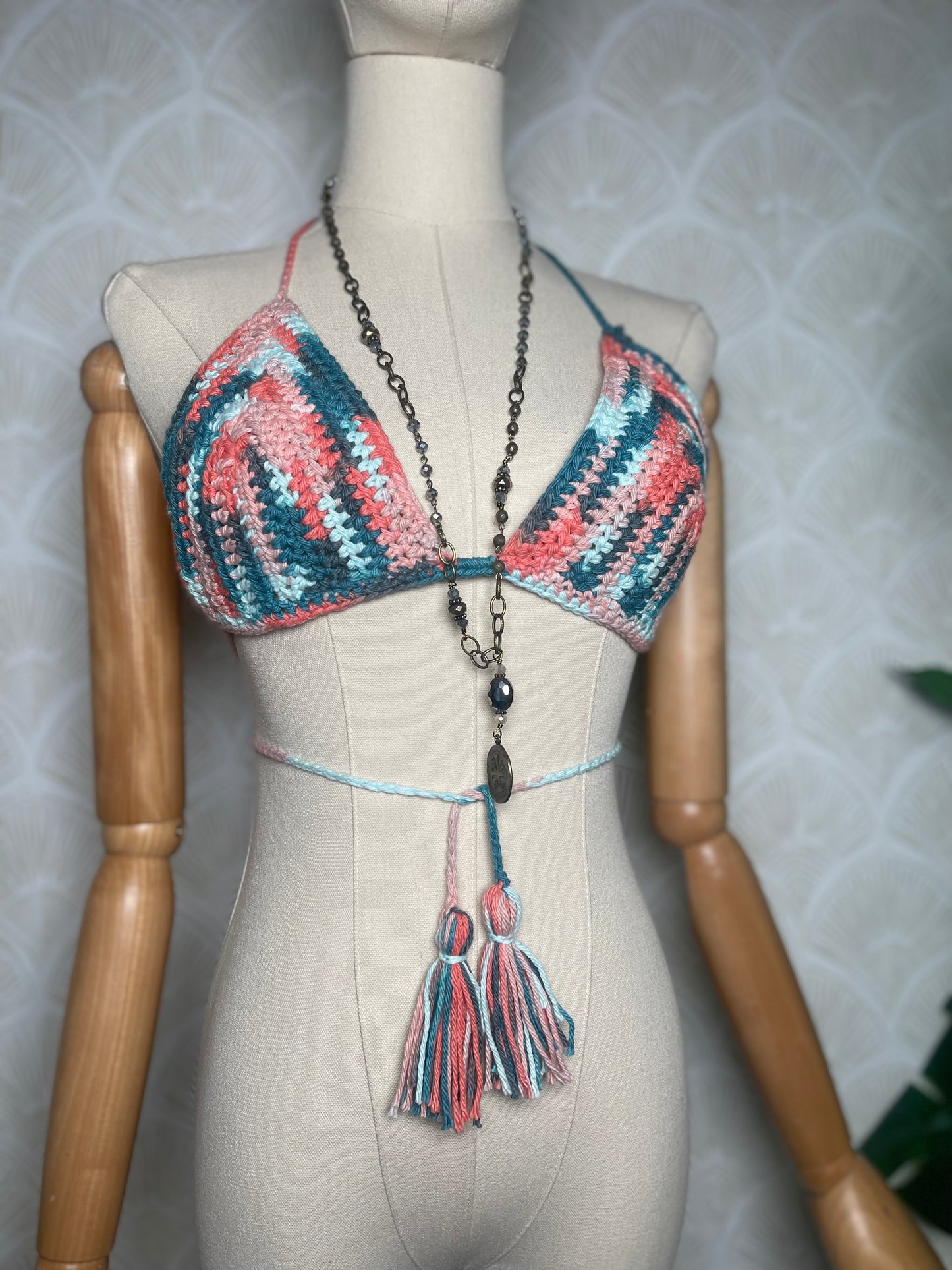 Handmade Festival Top with Tassels