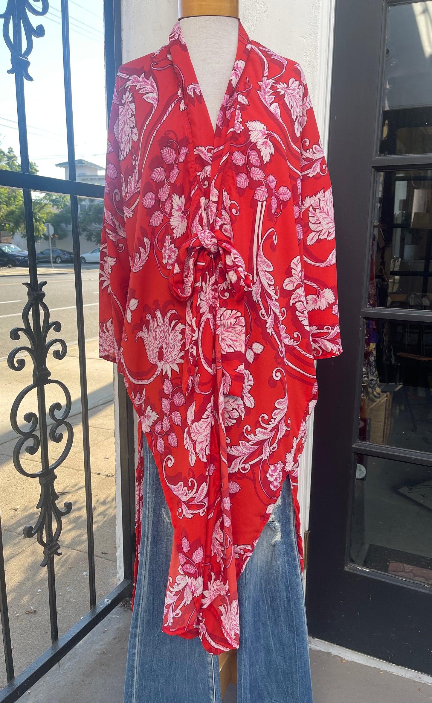 Moonchild Duster in Red Parlour