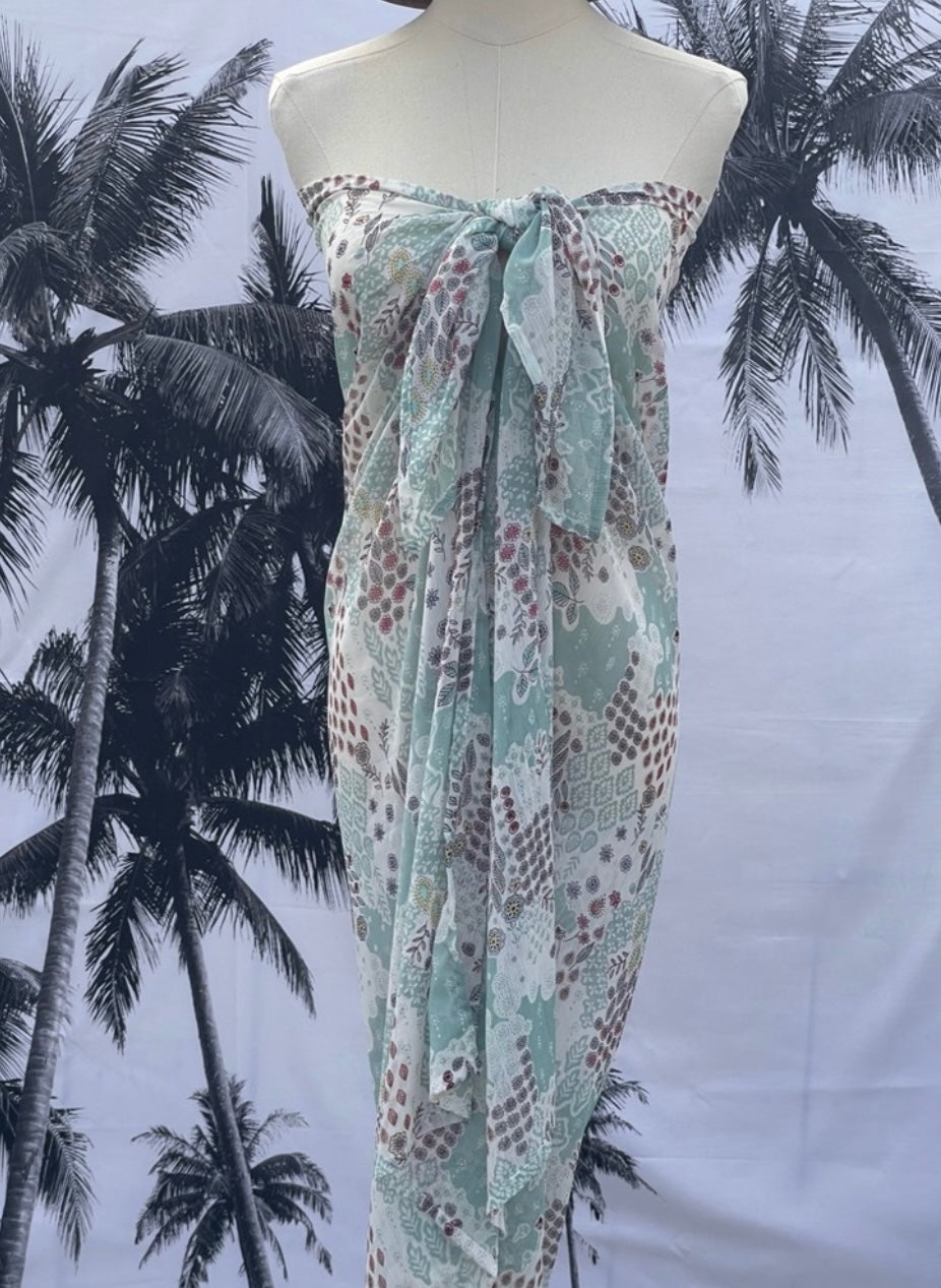 Meadow Flowers Sarong Scarf