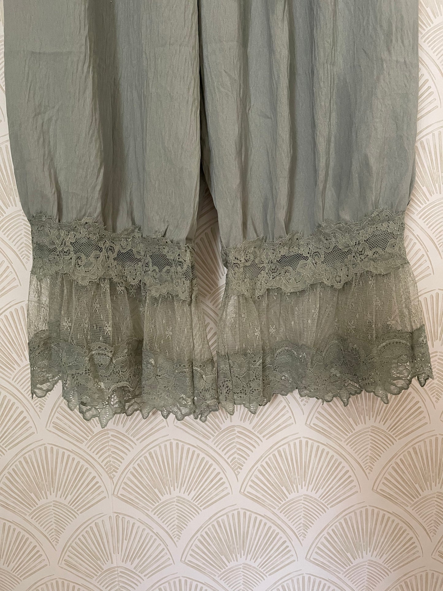Bloomers in Green