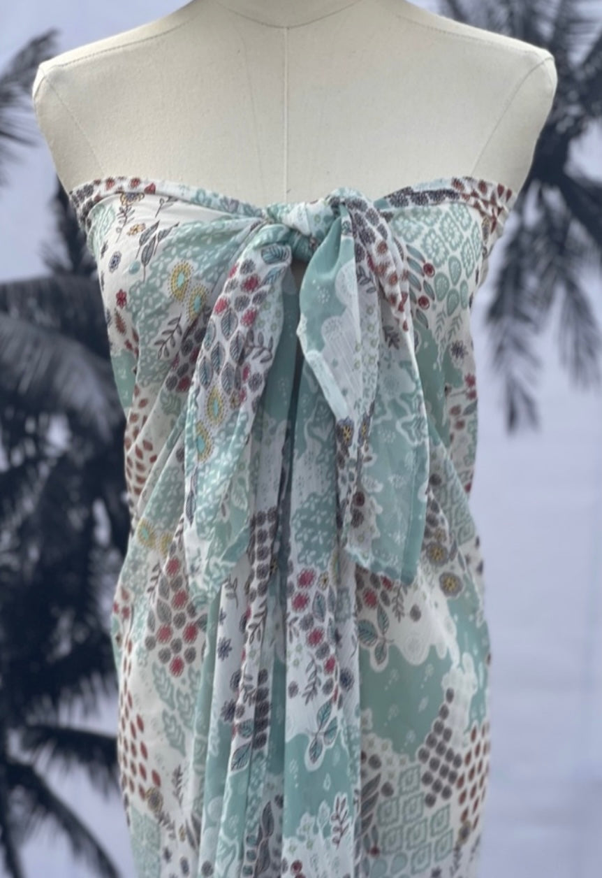 Meadow Flowers Sarong Scarf