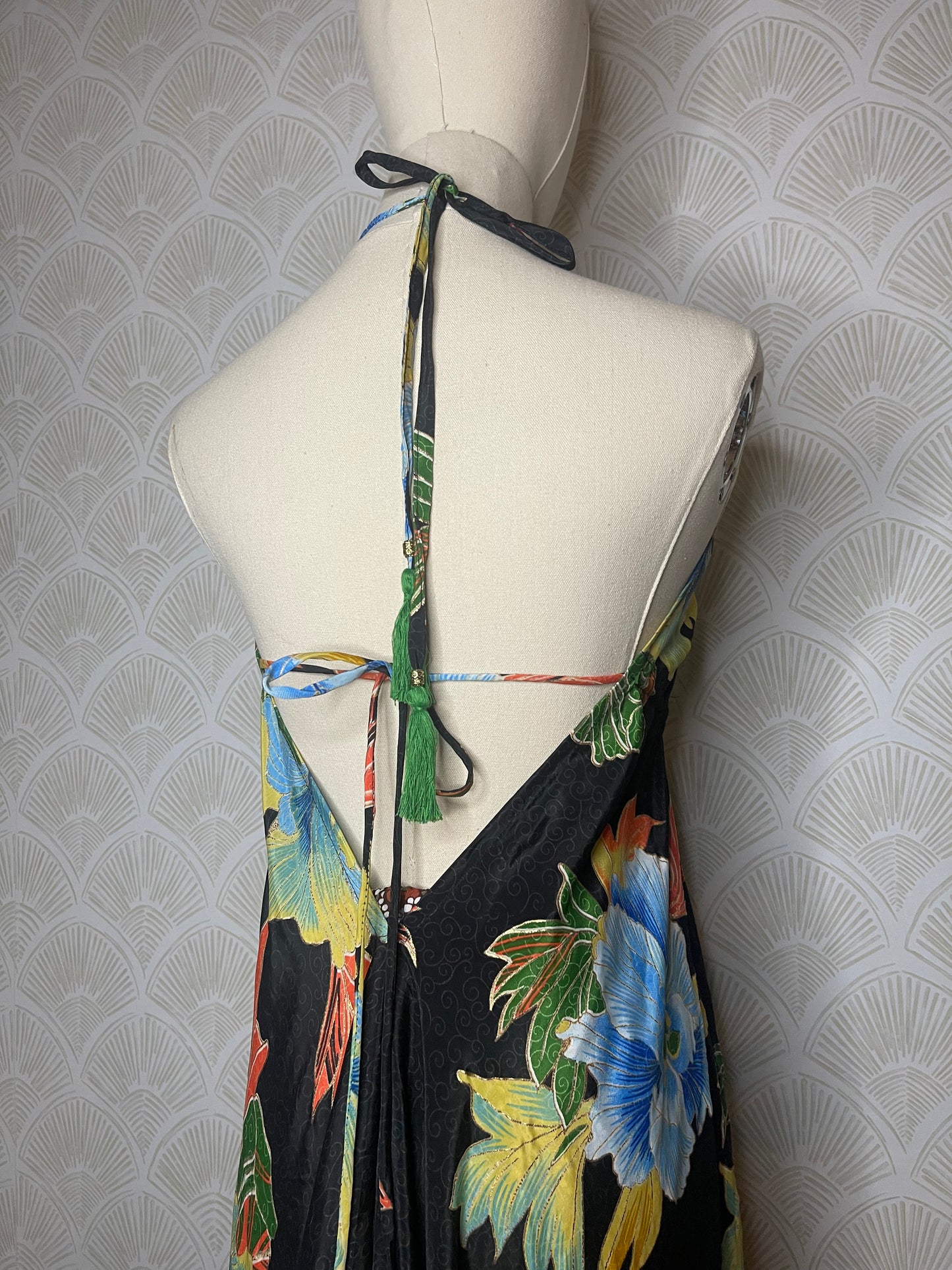Floral Halter Dress