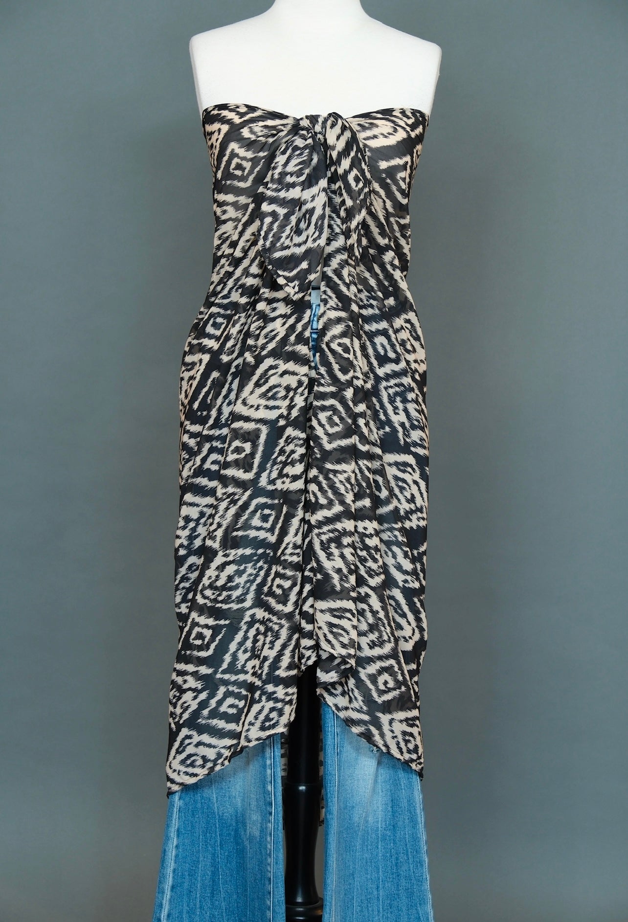 Ikat Sarong Scarf