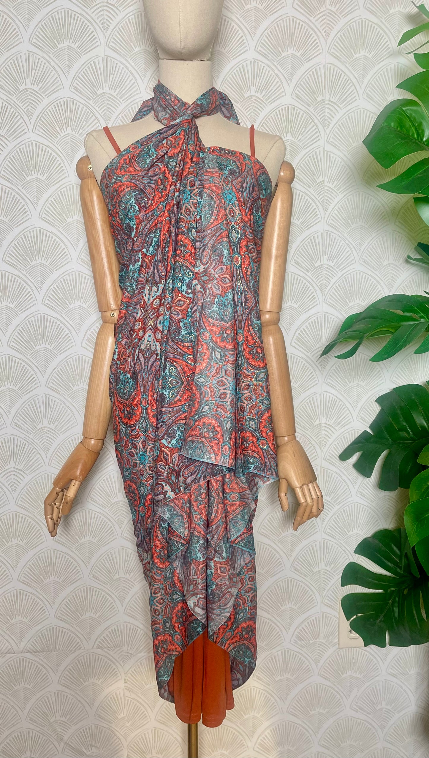 Coral Sea Pareo-Large/XL