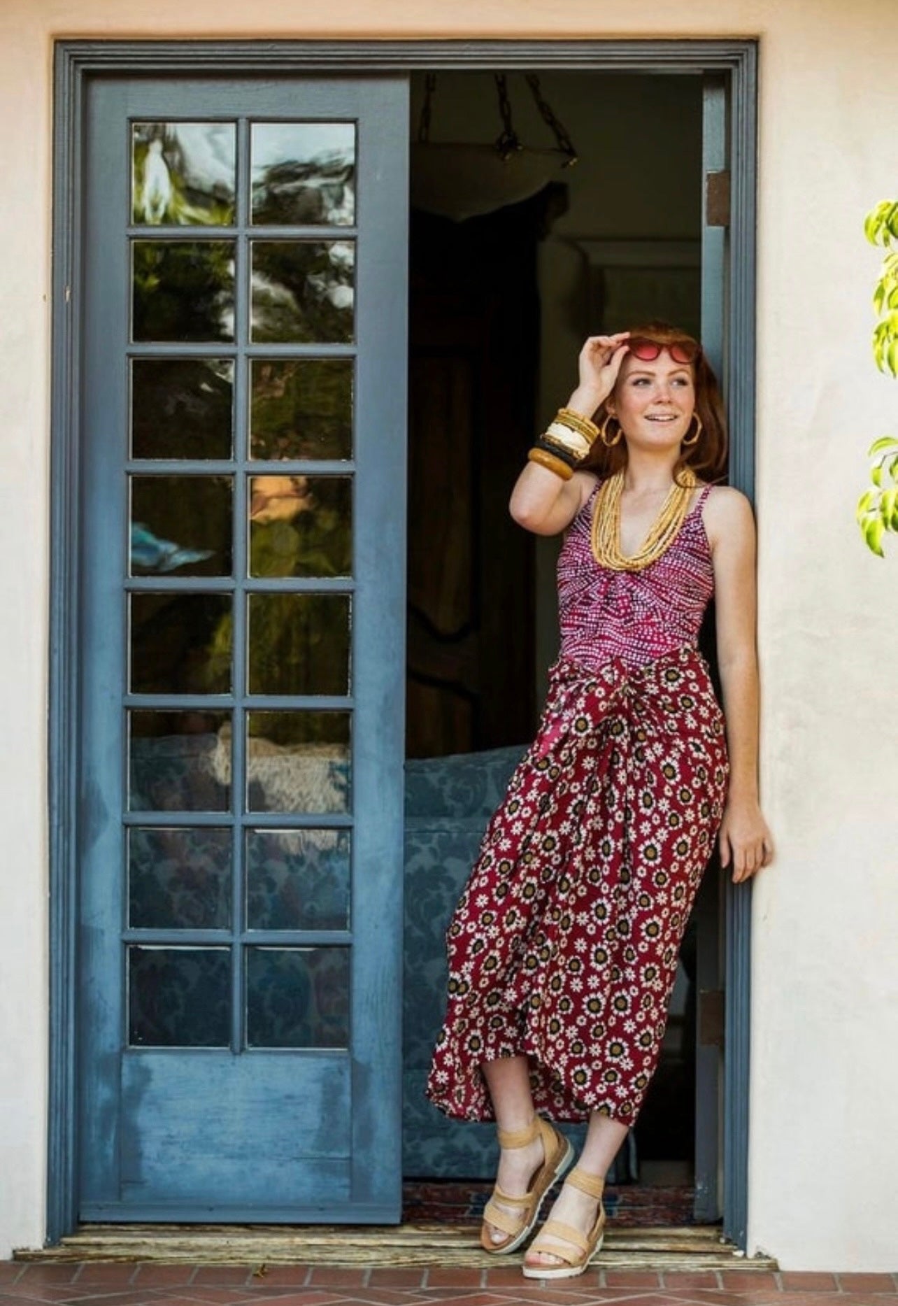 Sunflower Sarong Scarf