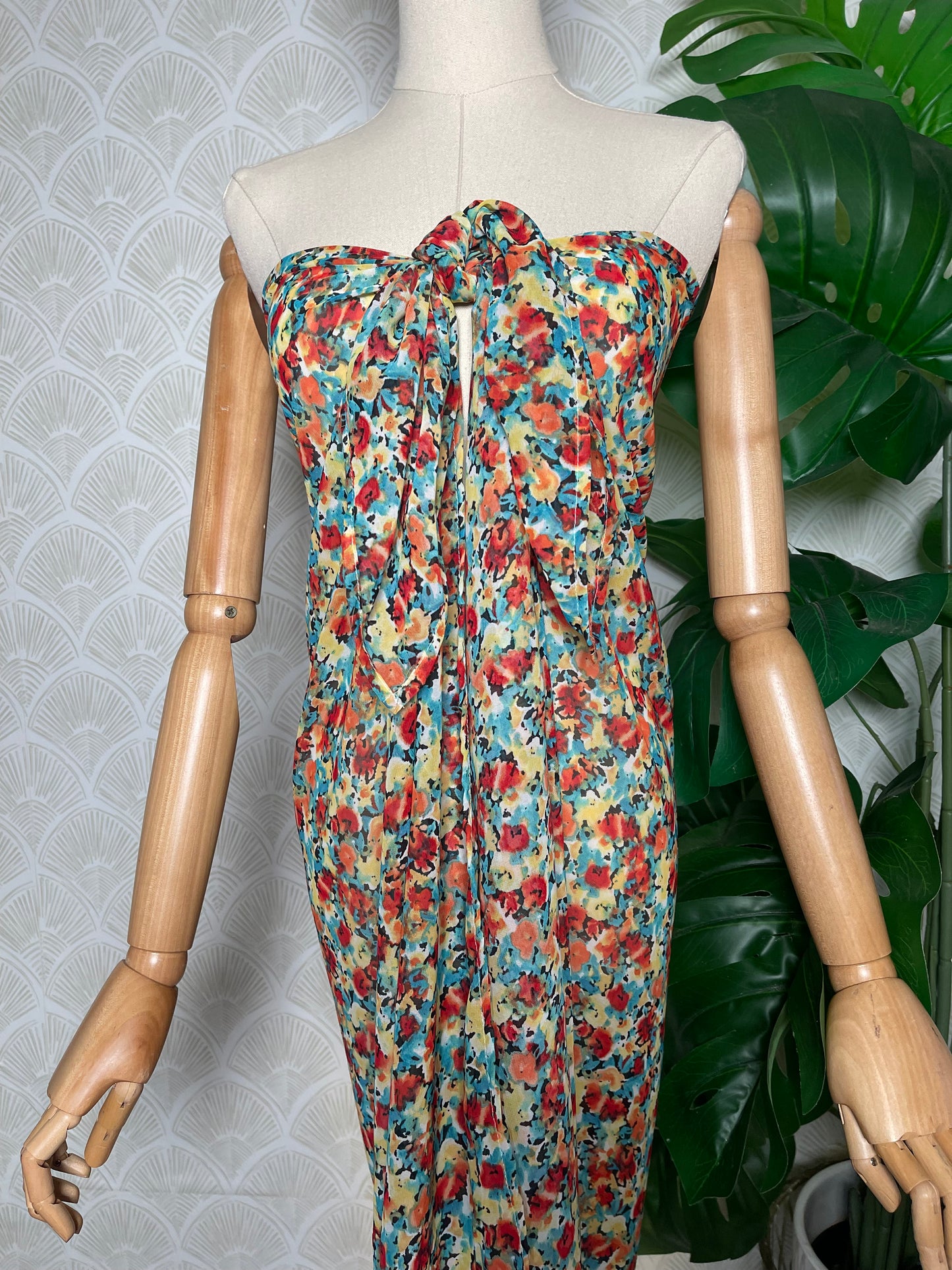 Sunshine Bloom Sarong Scarf