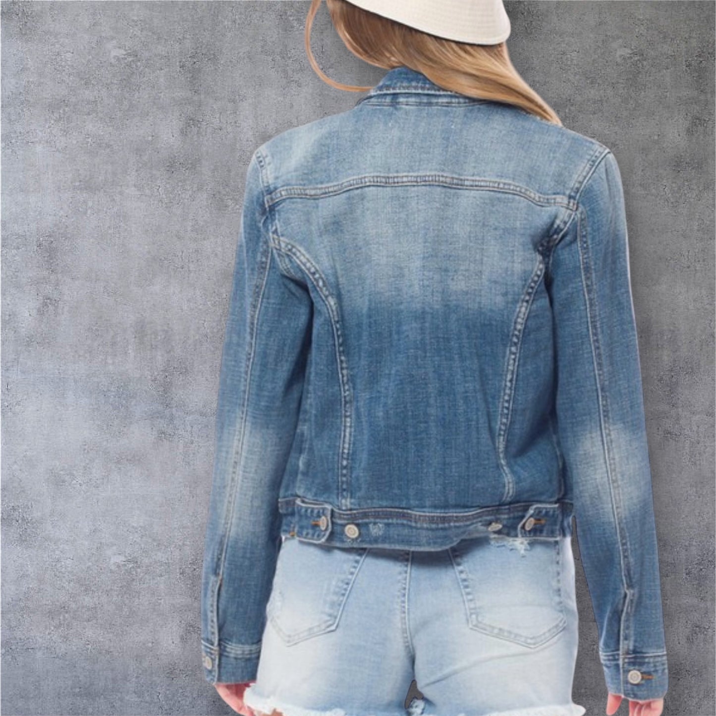 Denim Jacket in Light Wash