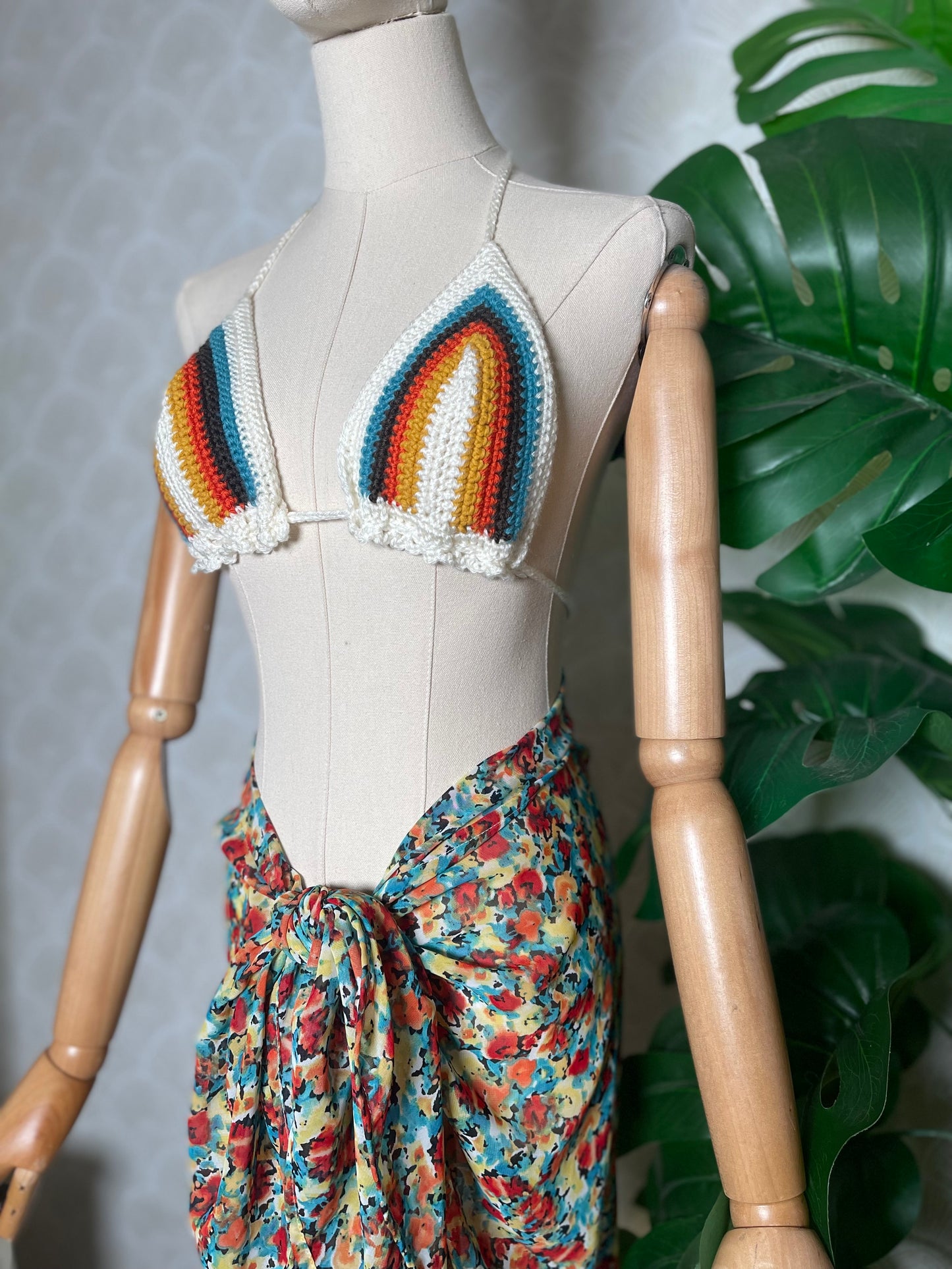 Sunshine Bloom Sarong Scarf