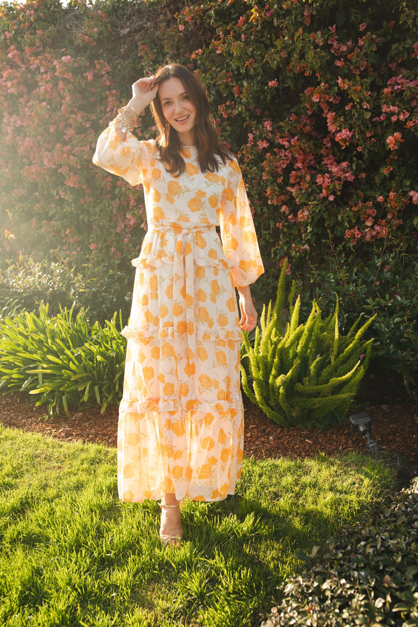 Amarillo Love Maxi Dress by Jennafer Grace