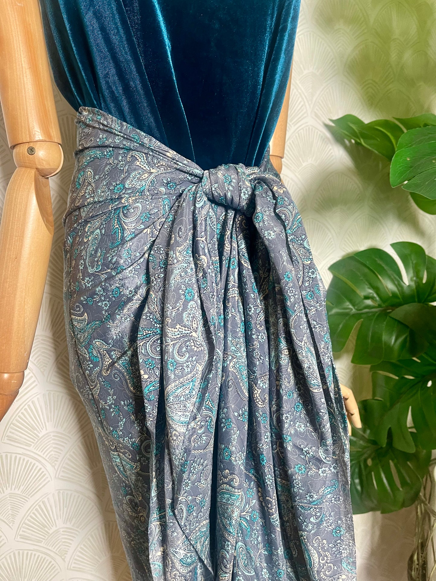 Misty Blues Pareo-Large/XL
