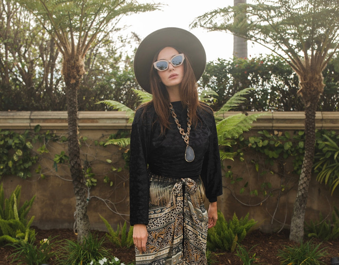 Panther Fringe 2 Way Top