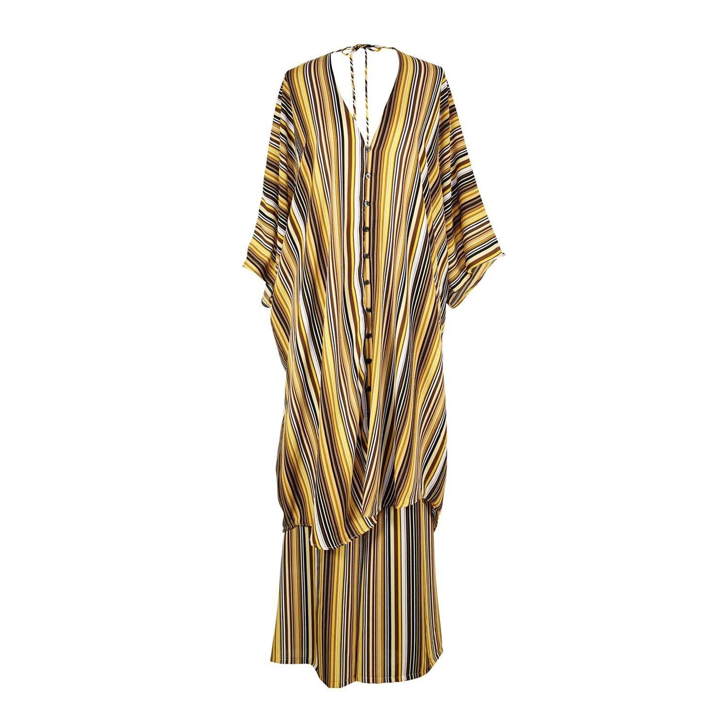 Bank Striped Tunic Caftan Set by Jennafer Grace