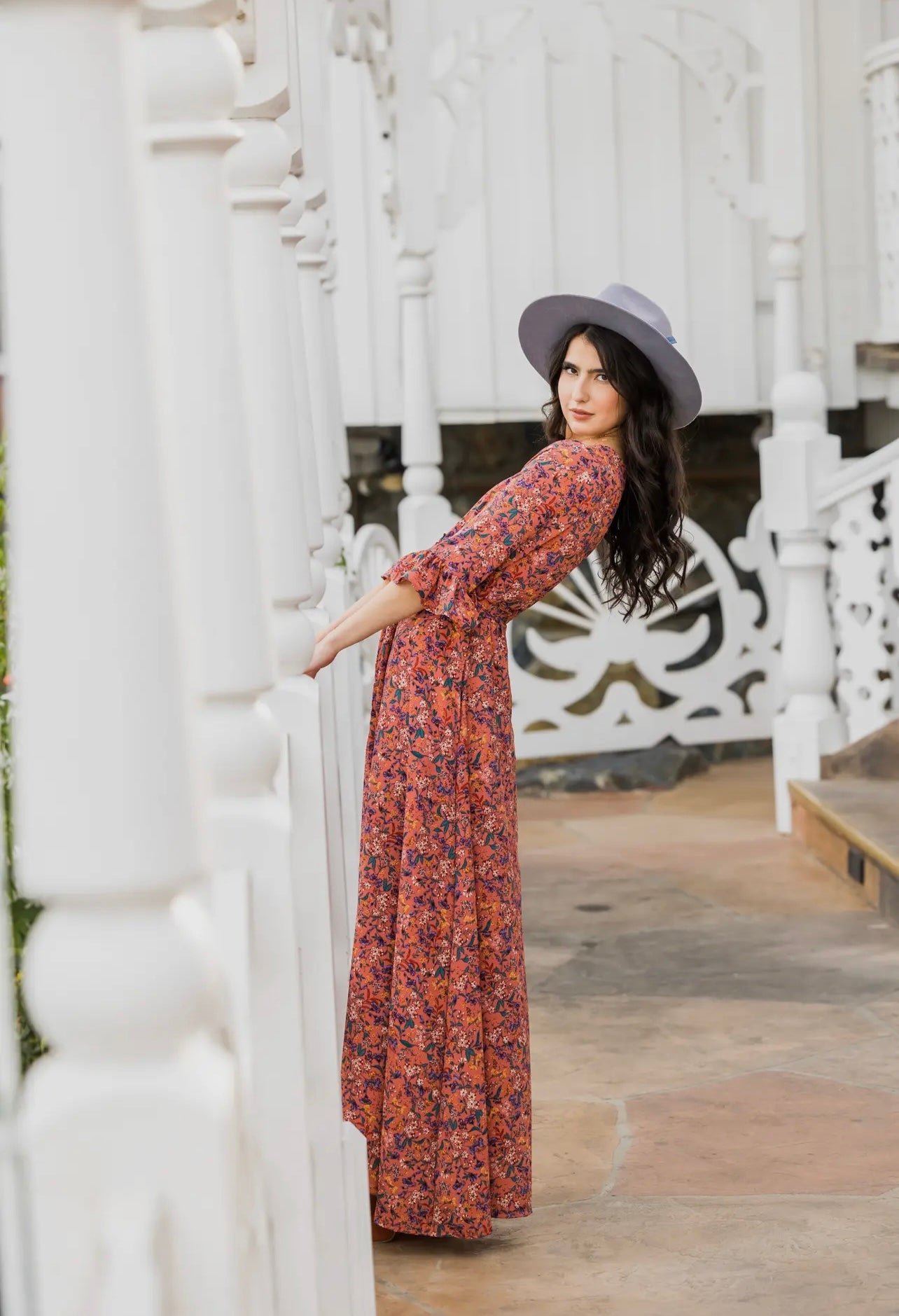 Prairie Flora Dressing Gown by Jennafer Grace