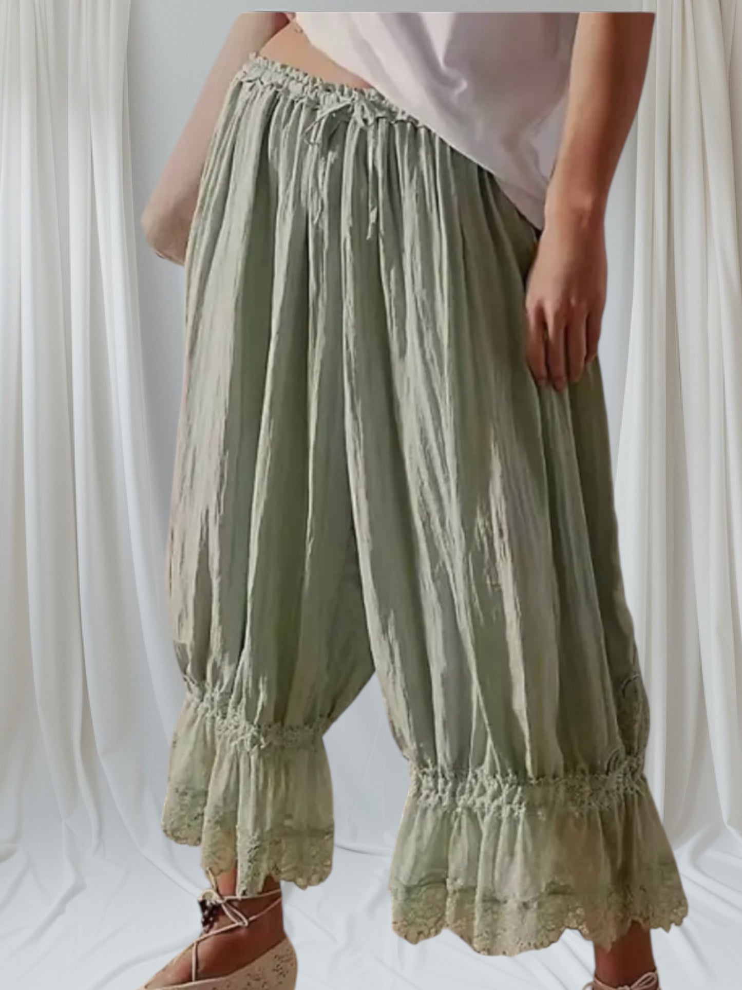 Bloomers in Green