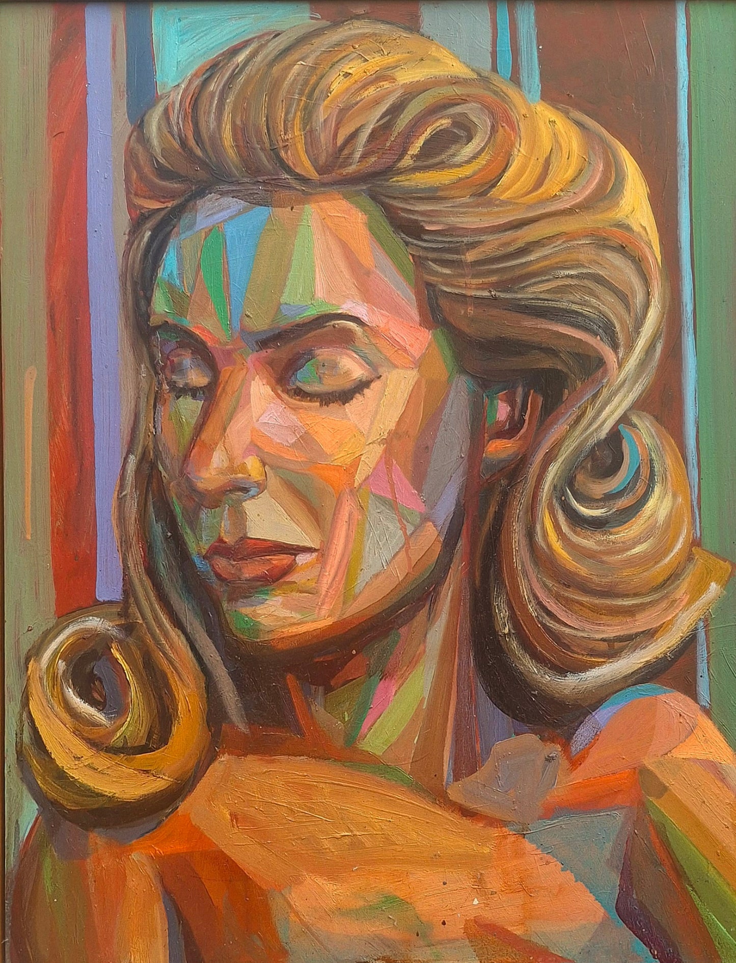 Sporadic Muse Oil Painting