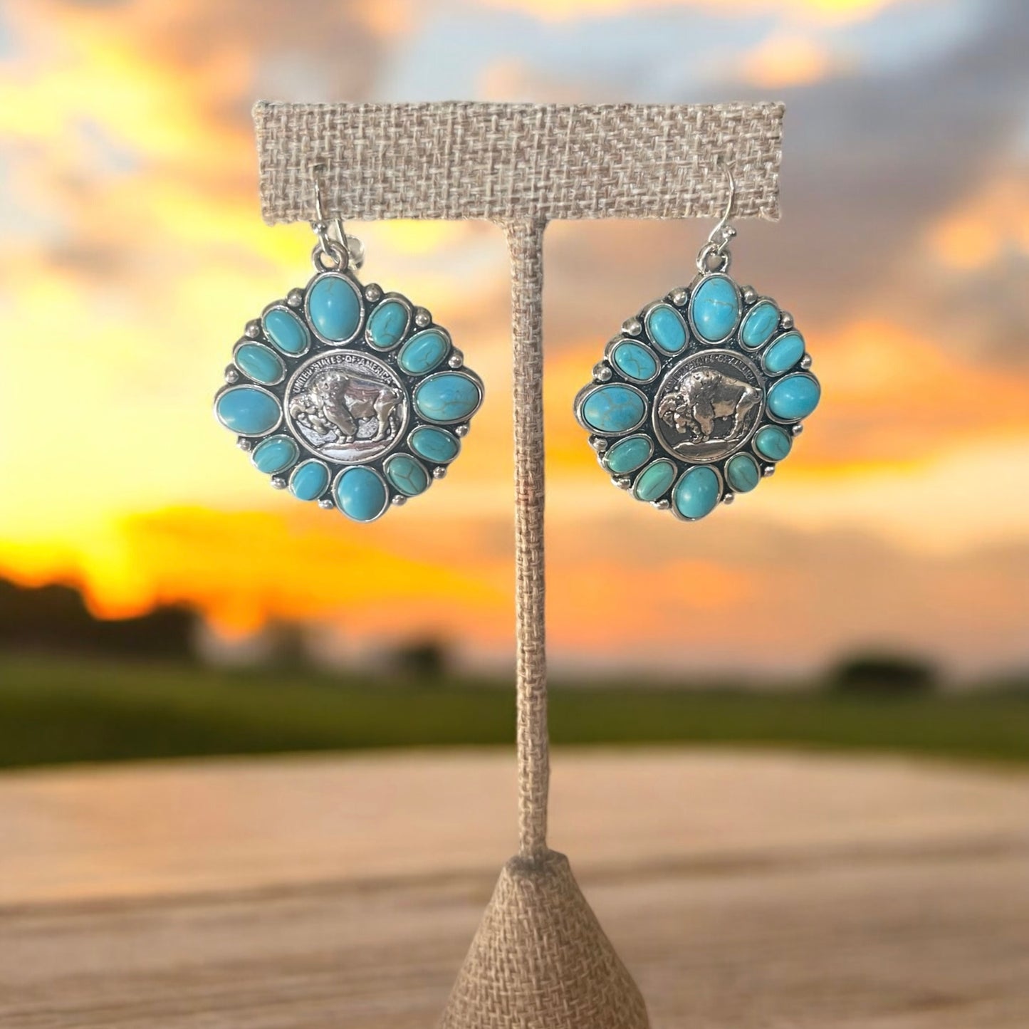 Buffalo Nickel Earrings