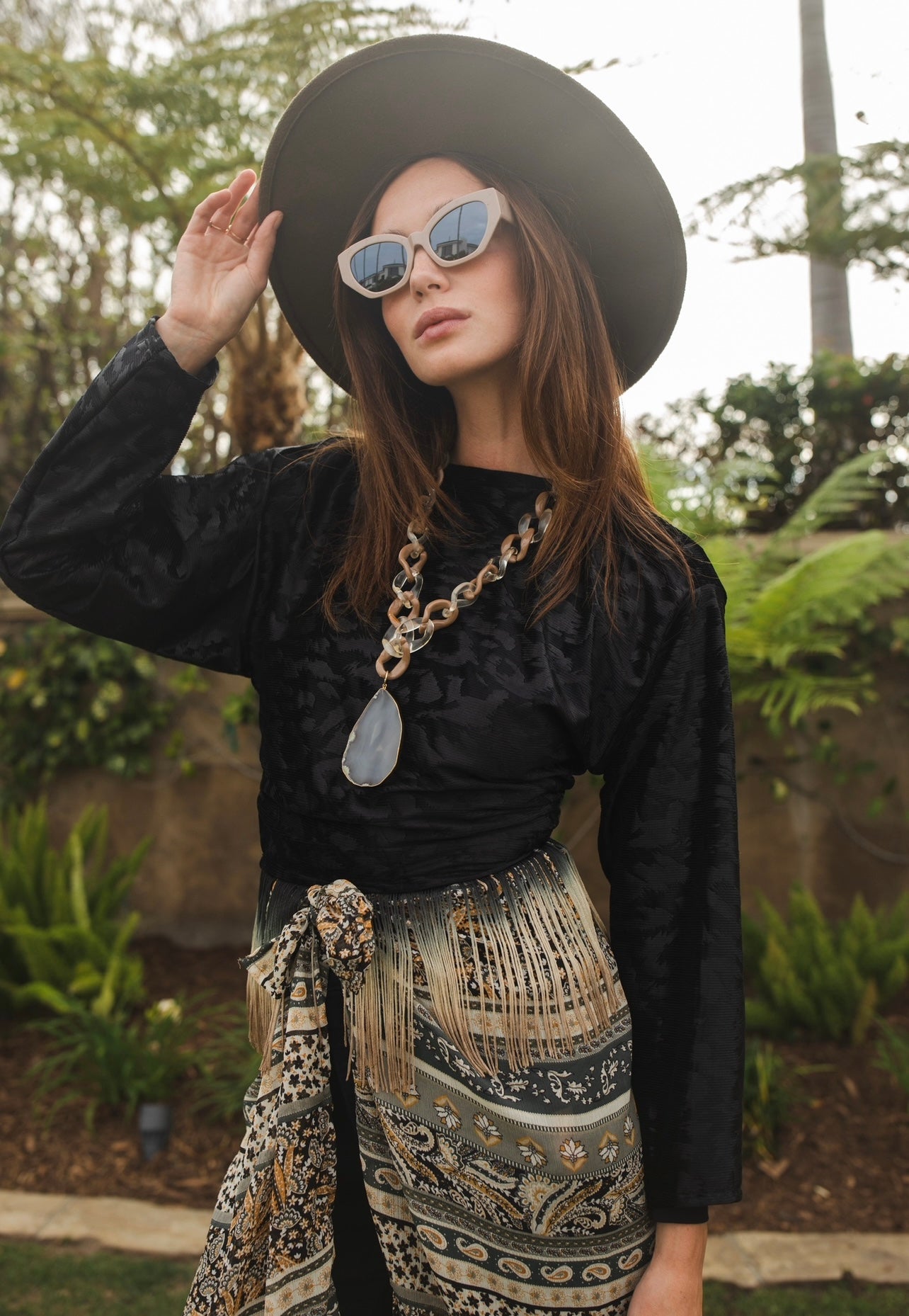 Panther Fringe 2 Way Top