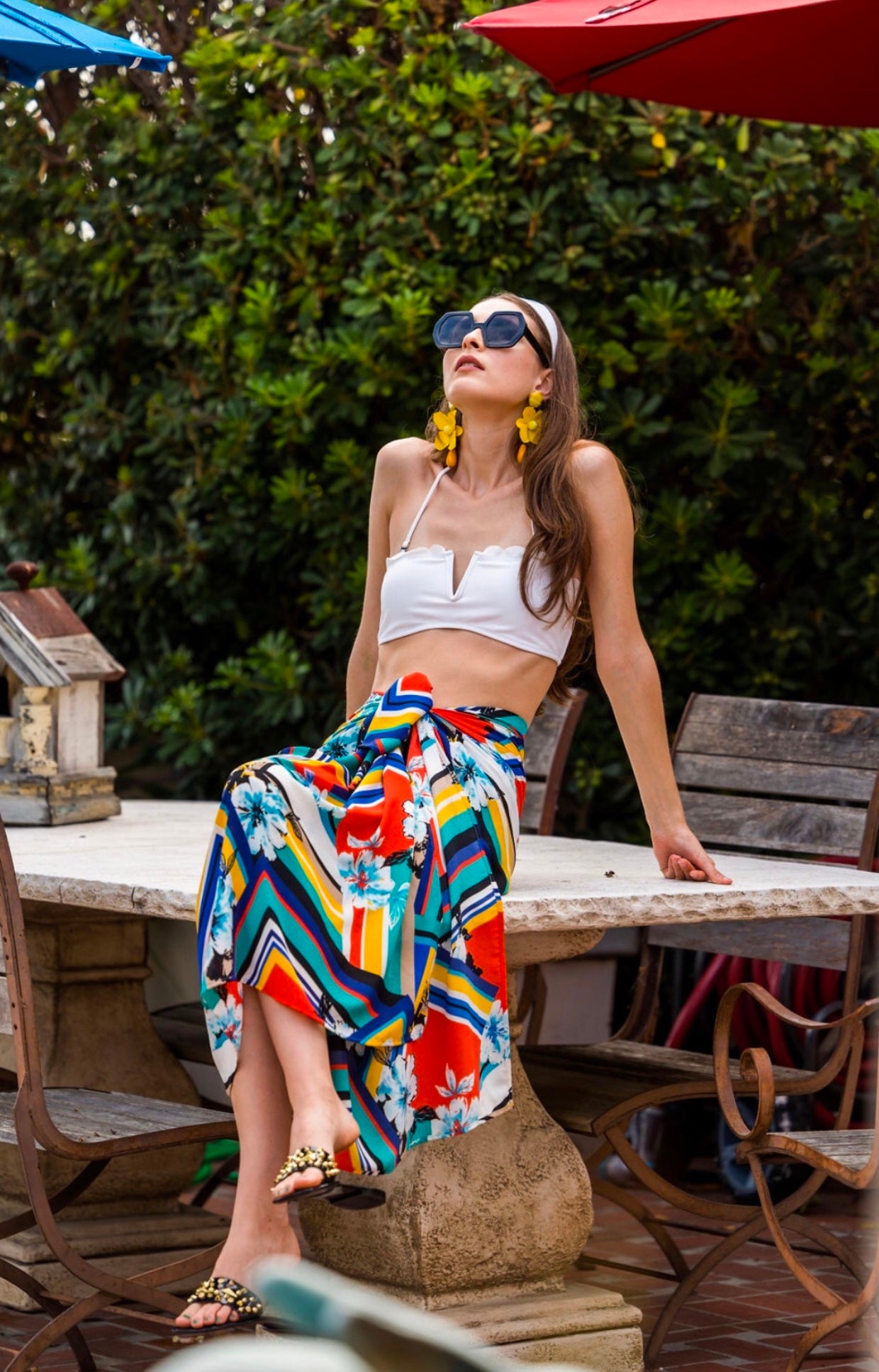 Mondrian Sarong Scarf