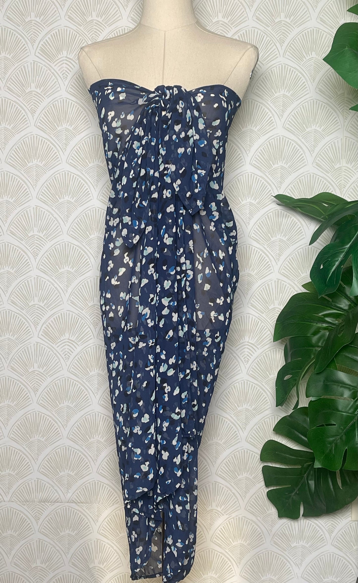 Indigo Drift Sarong