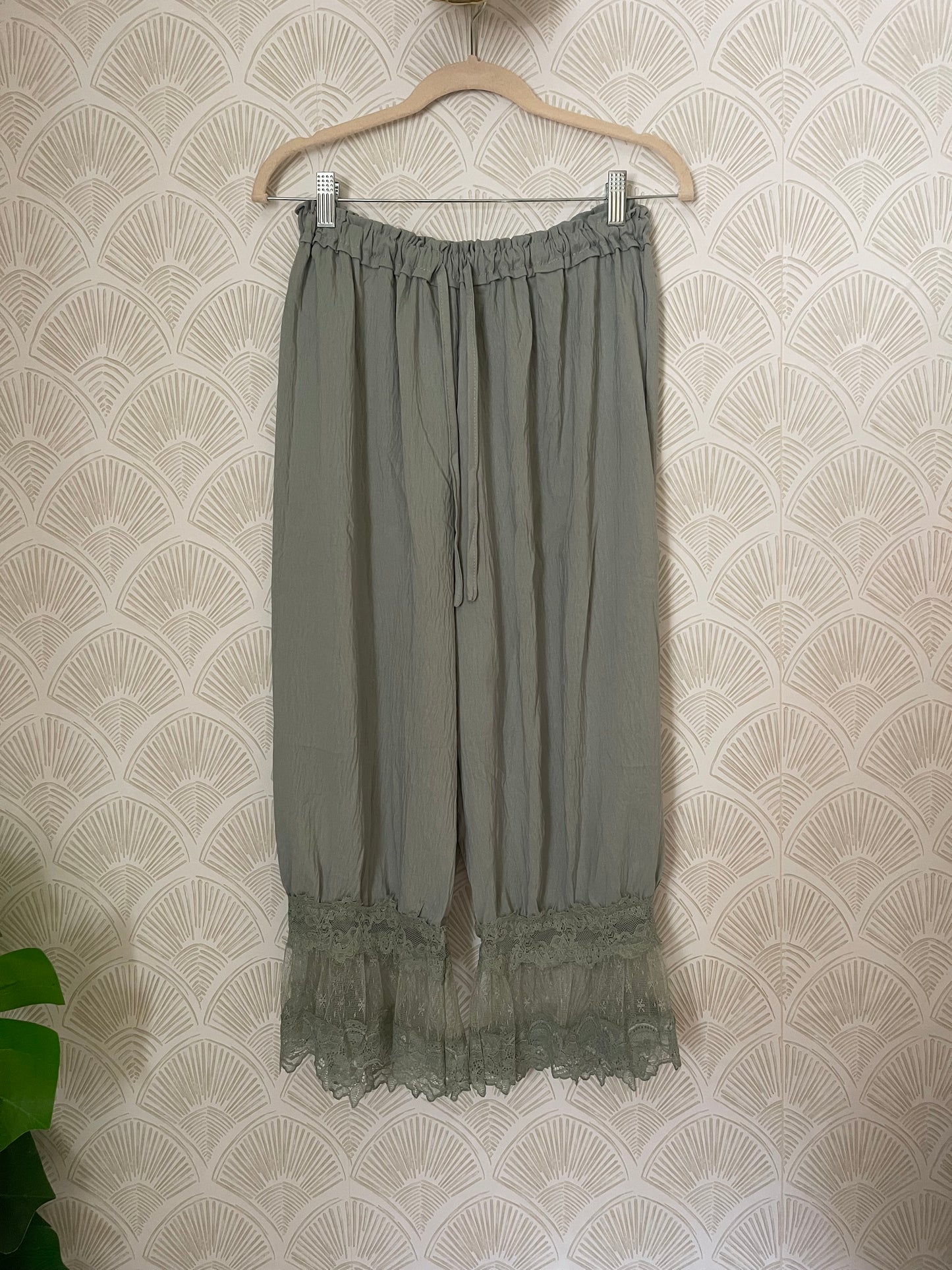 Bloomers in Green