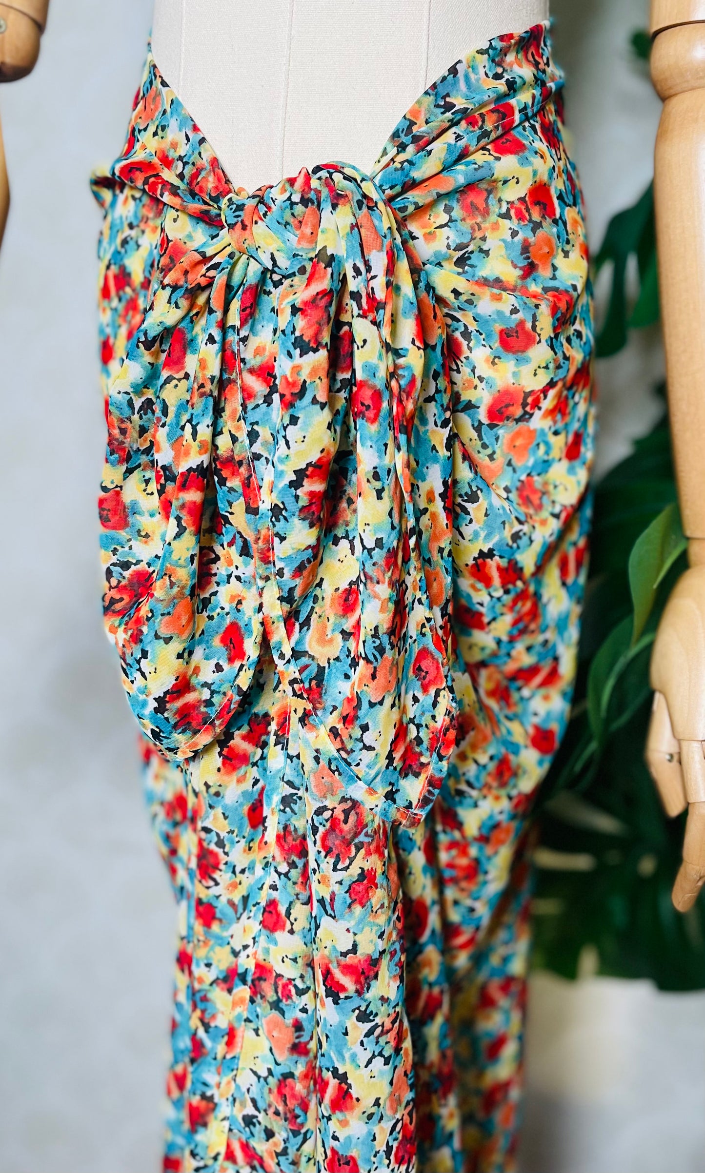Sunshine Bloom Sarong Scarf