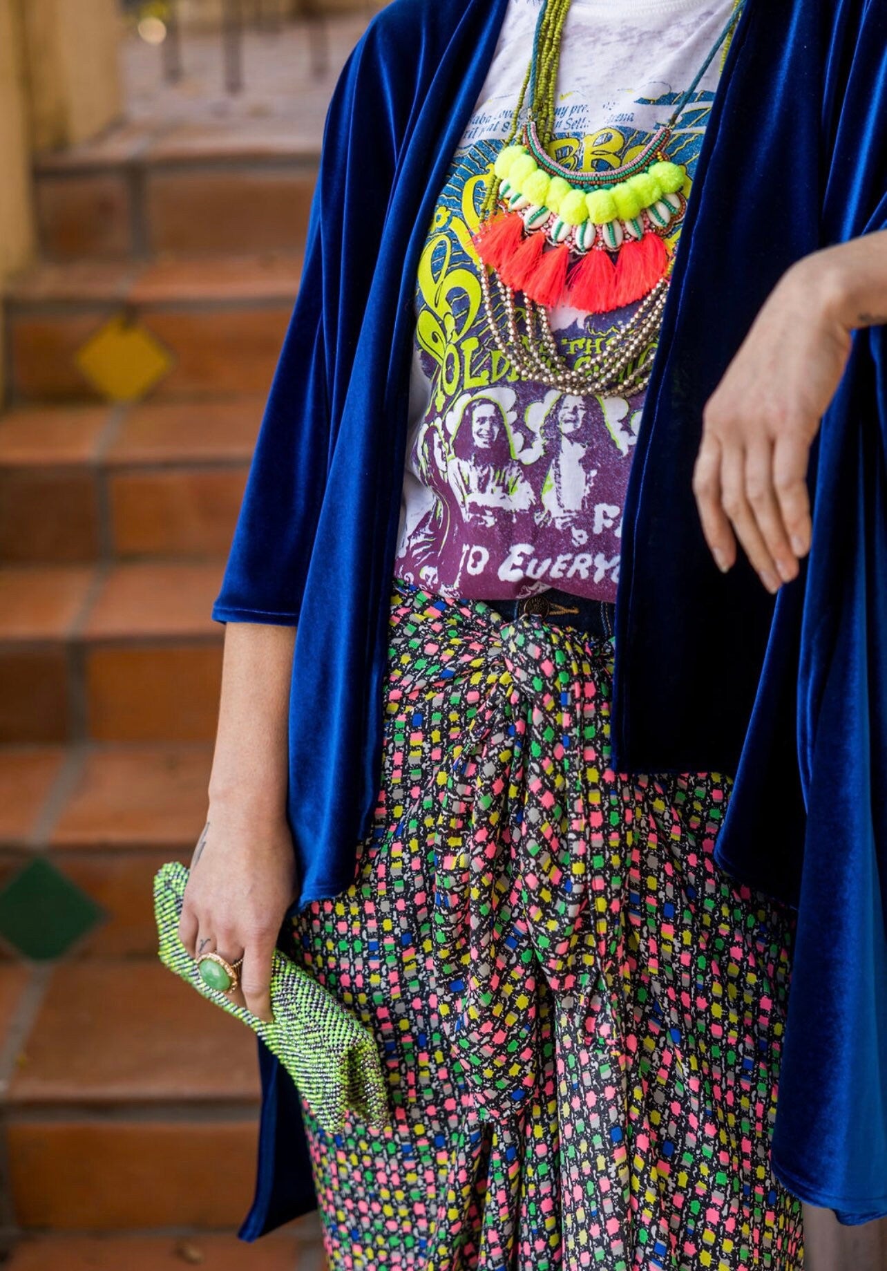 Pom Pom Trim Sarong Scarf