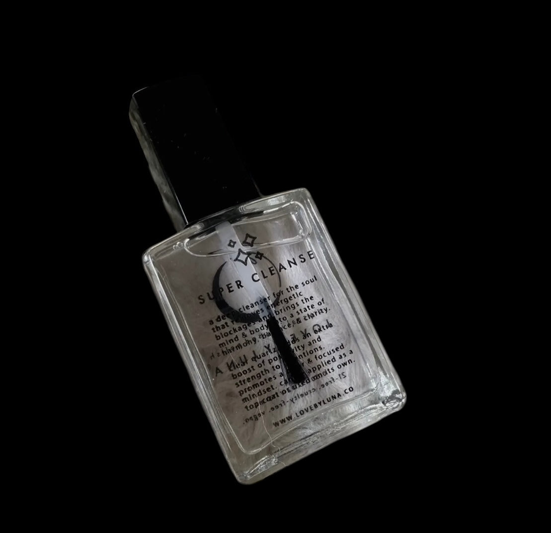 Super Cleanse Clear Top  Coat Nail Polish