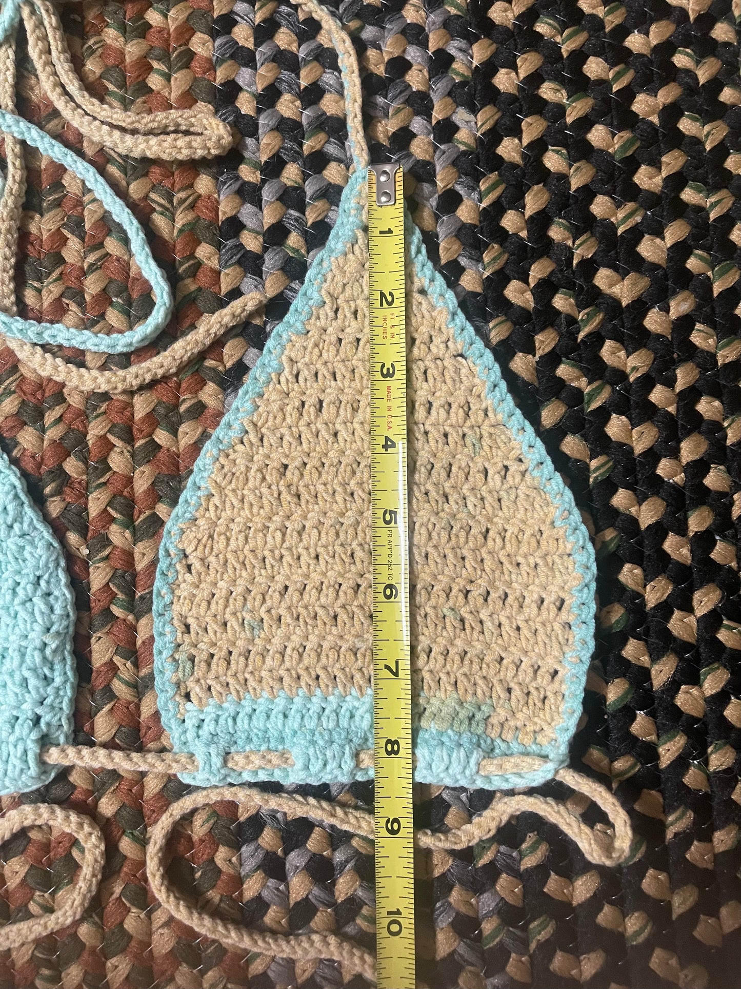 Handmade Festival Top in Color Block