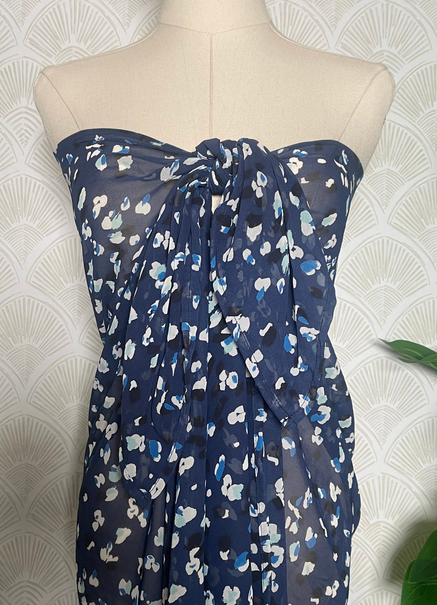 Indigo Drift Sarong