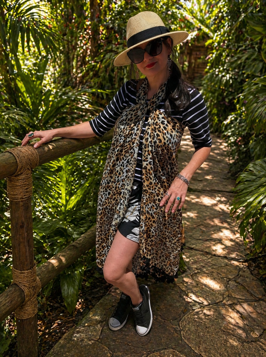 Animal Print Pareo-Large/XL