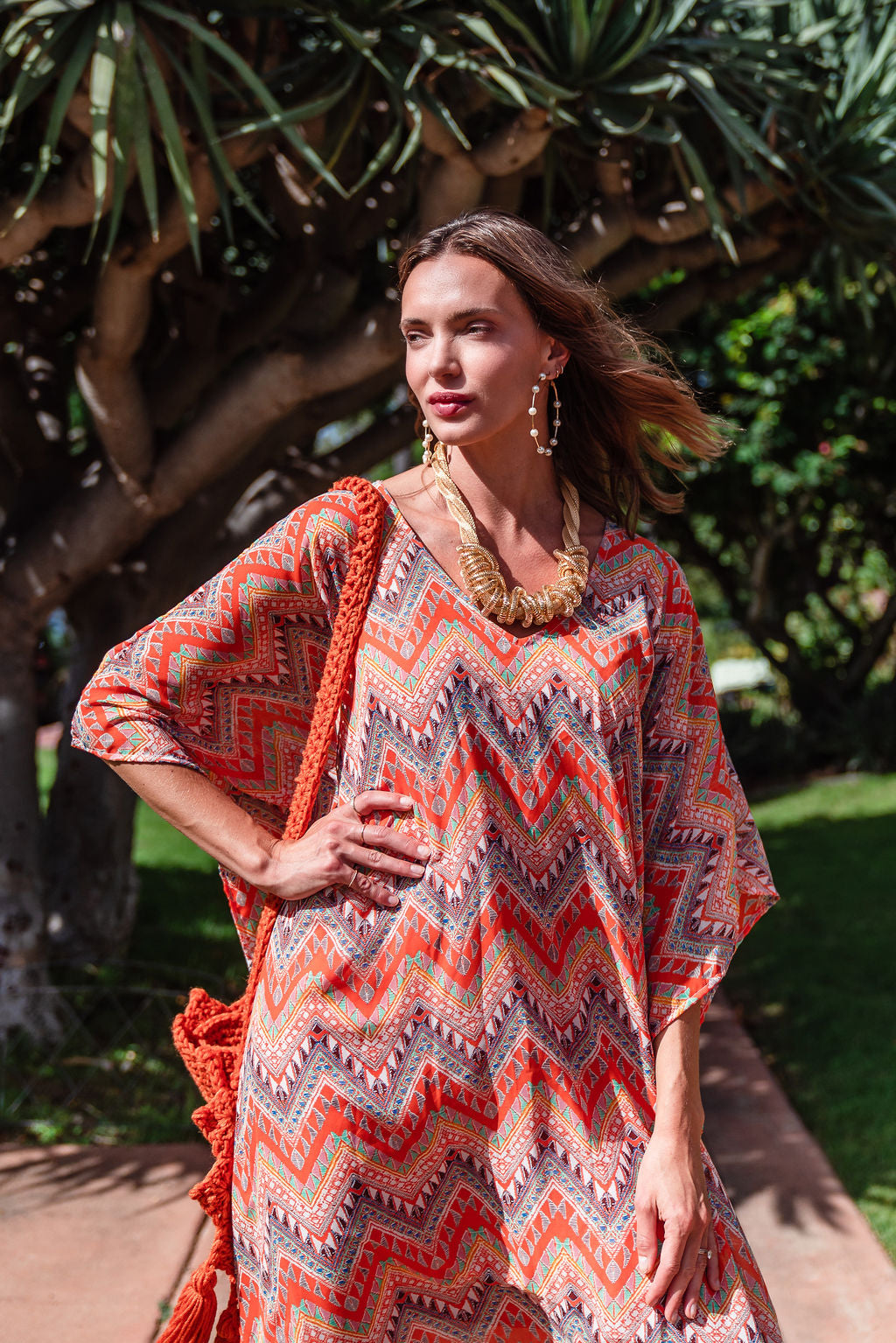 Sunset Groove Caftan