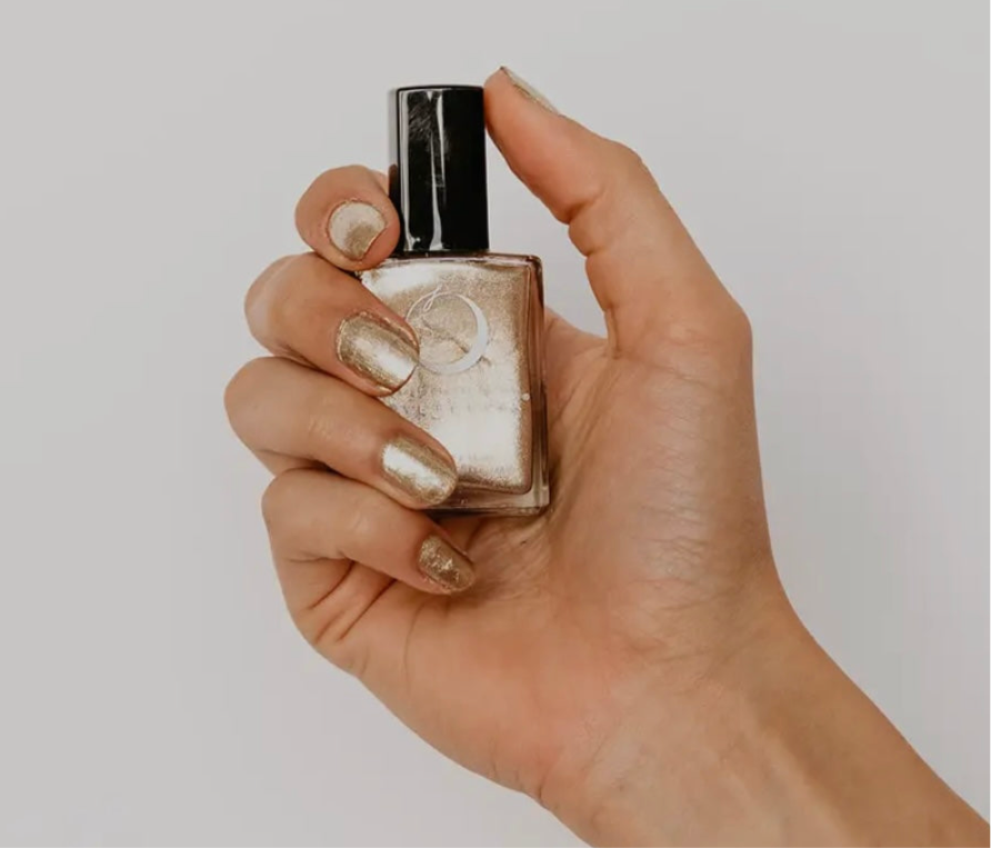 Abundance Boost Gold Tint Nail Polish