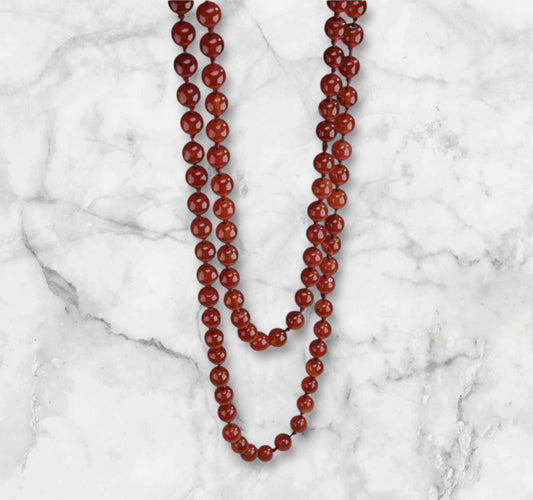 Carnelian Stone Necklace