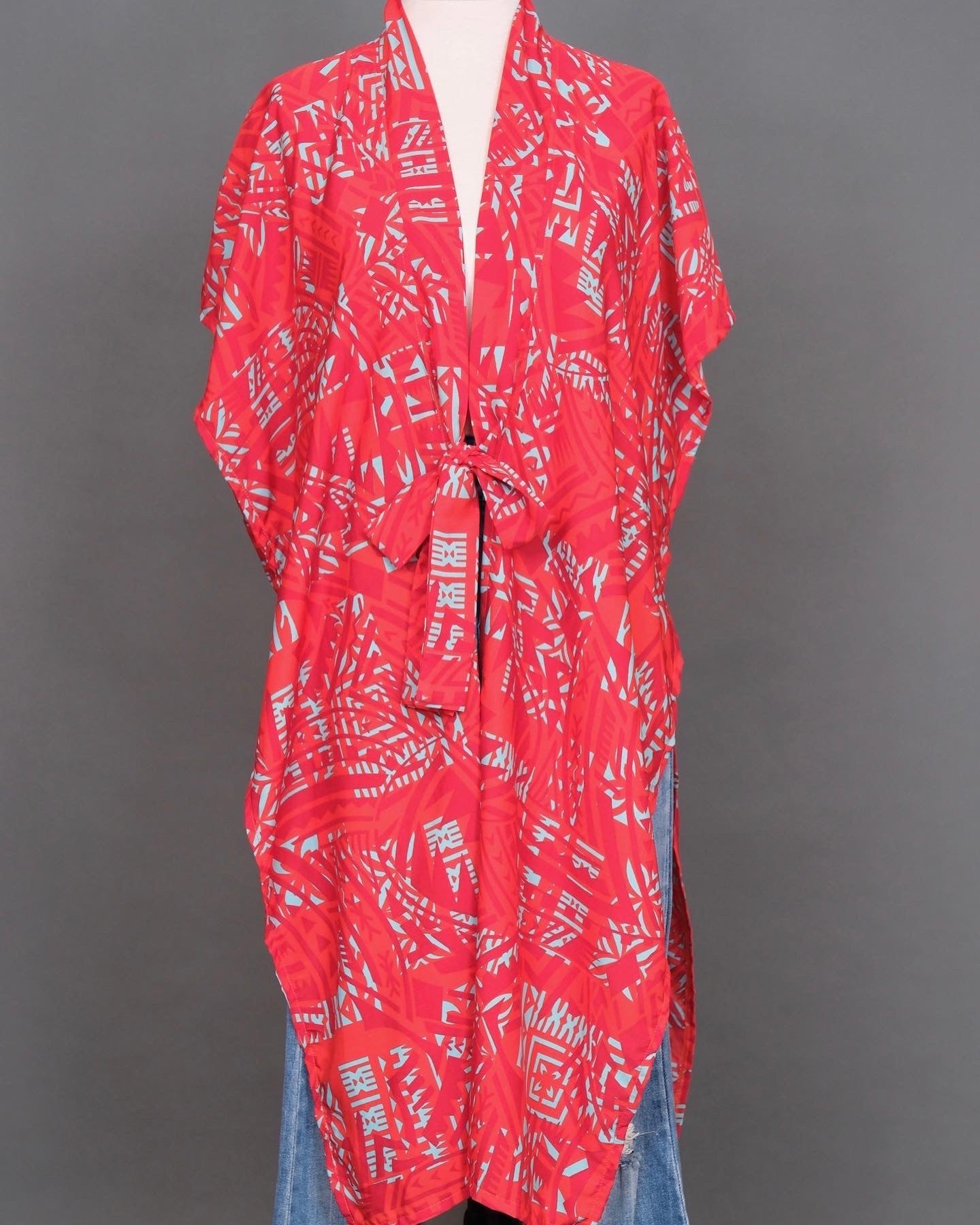 Red Tiki Lanai Coverup