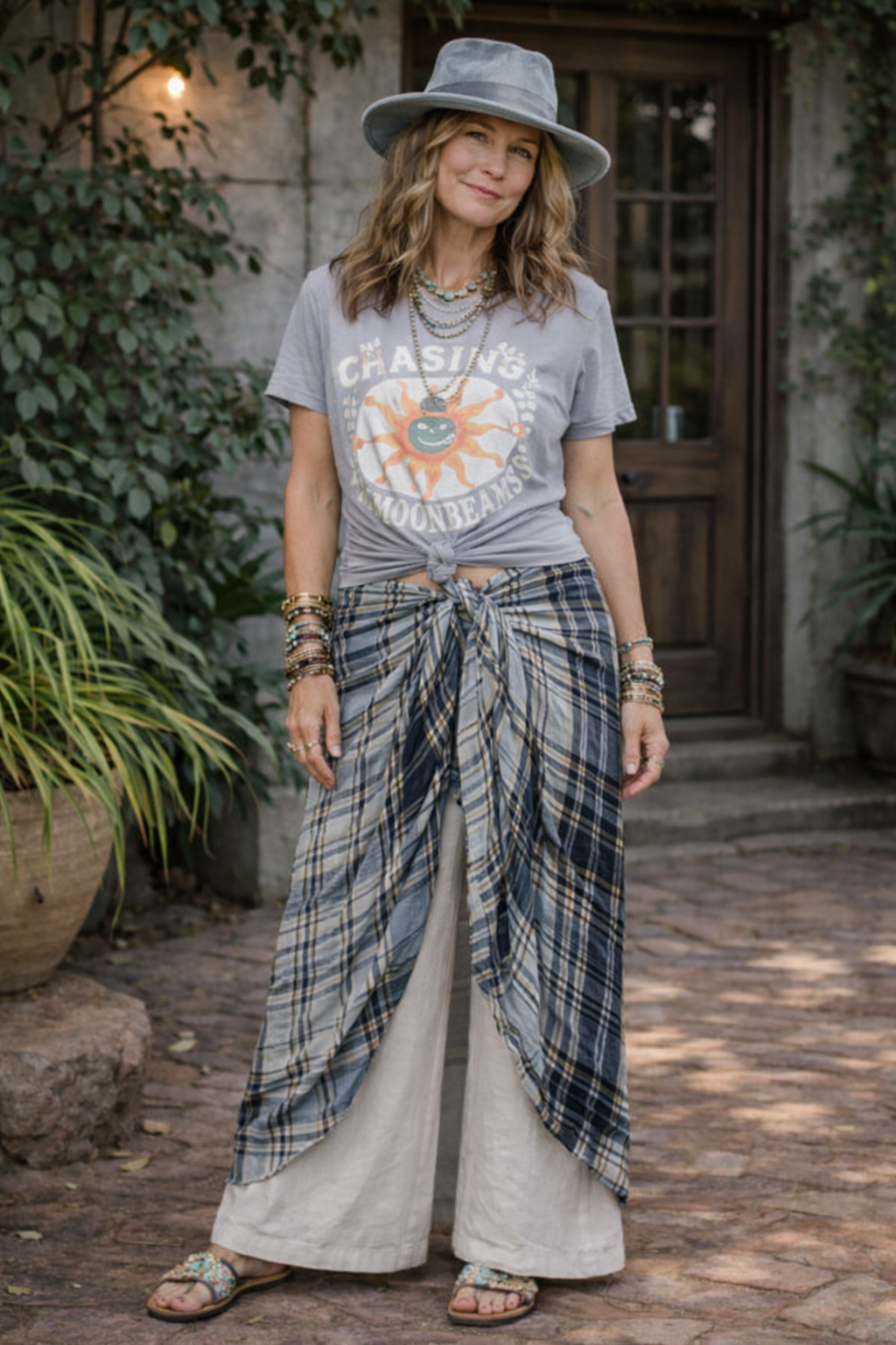 Cityscape Sarong Scarf