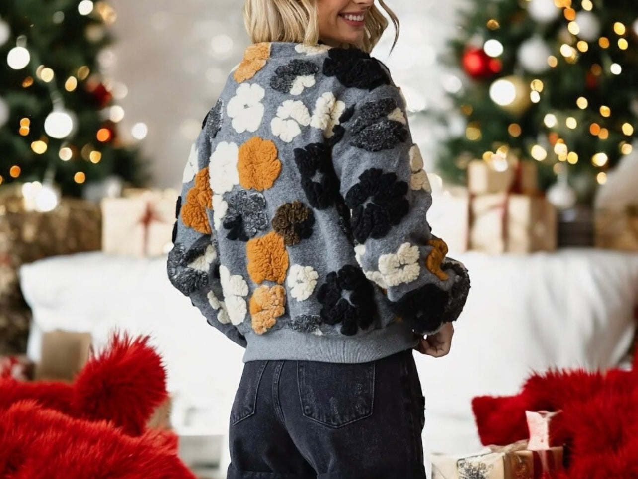 Felted Flower Jacket