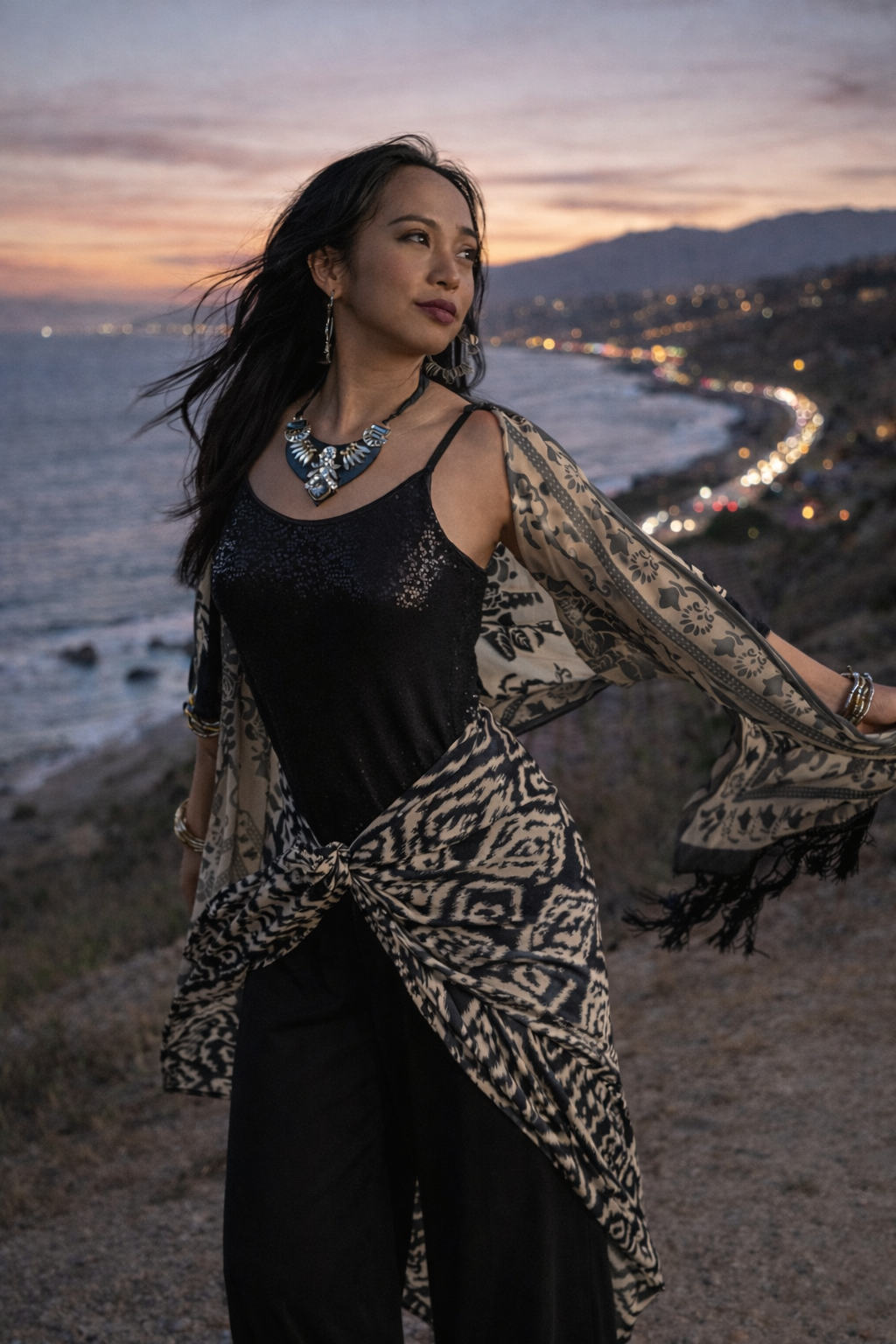 Ikat Sarong Scarf