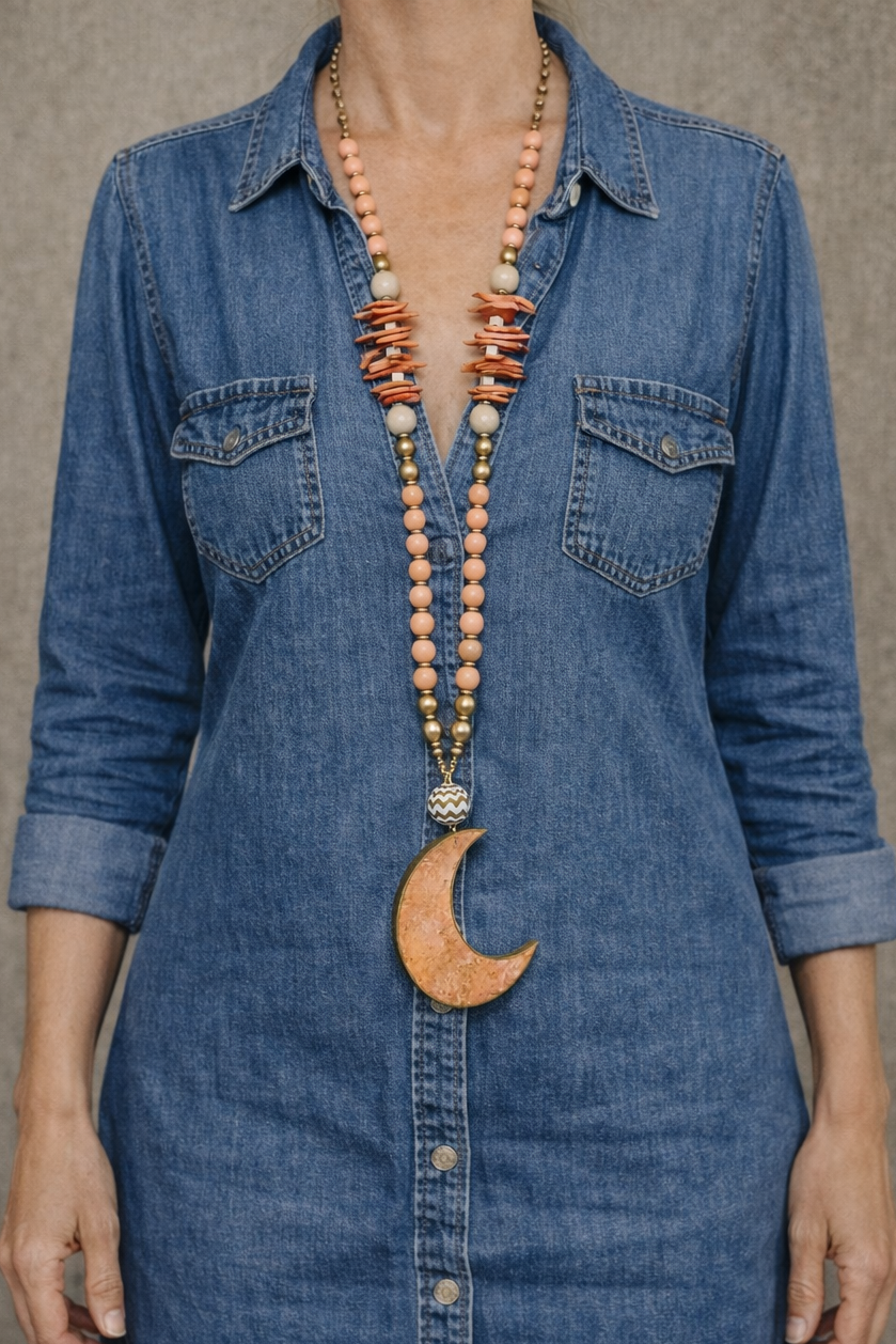Crescent Moon Necklace