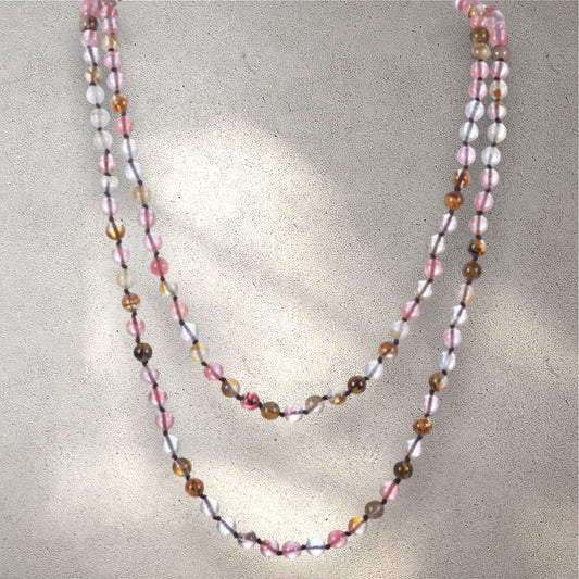 Cherry Quartz Necklace