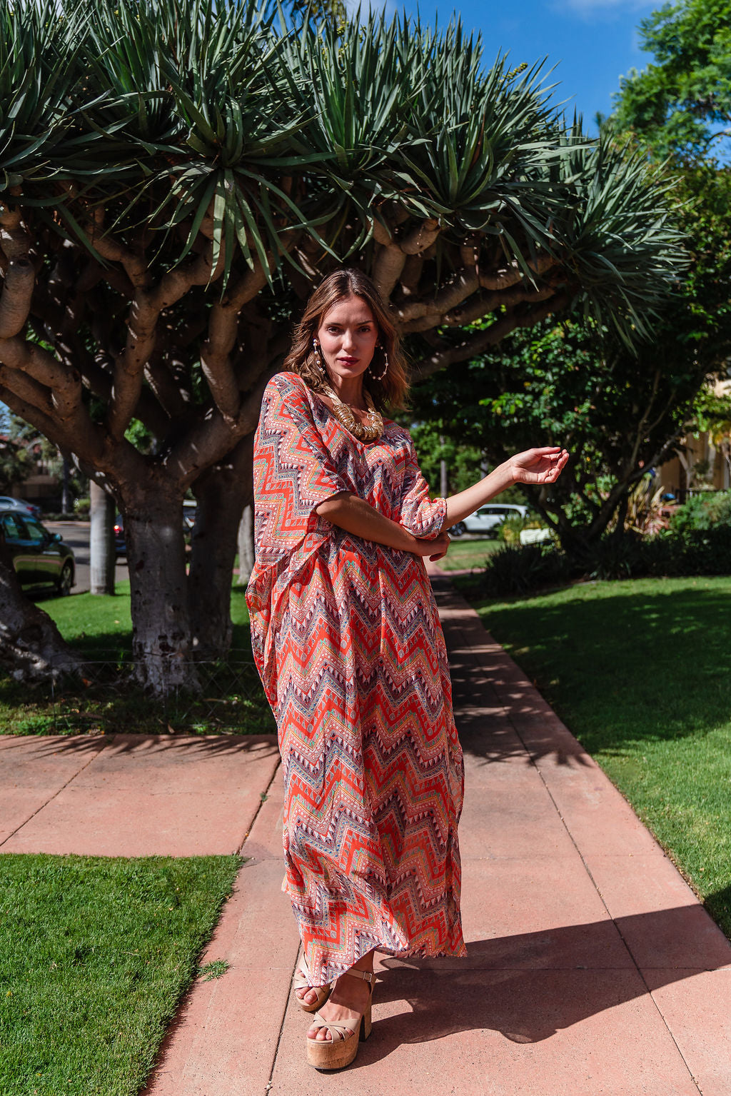 Sunset Groove Caftan