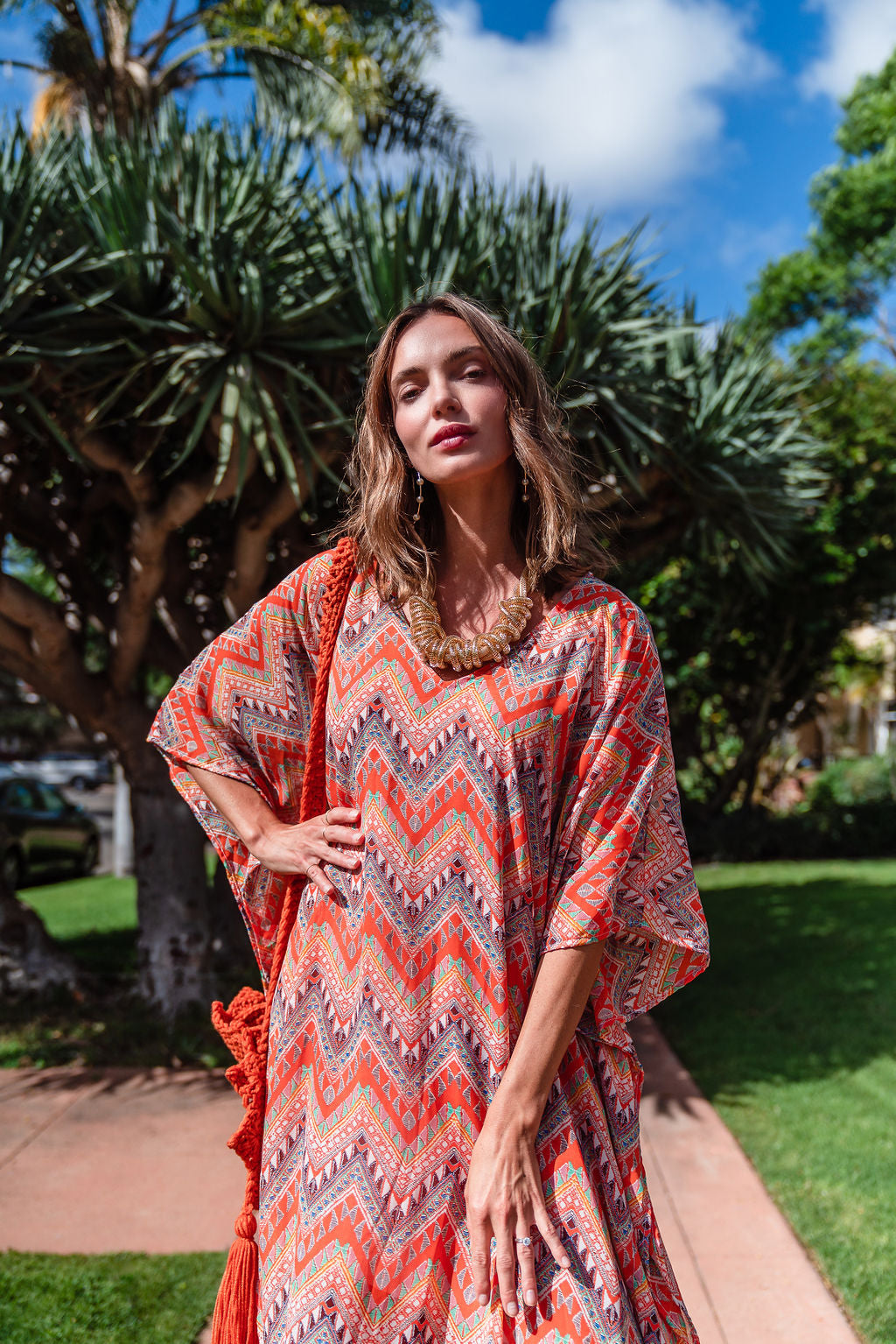 Sunset Groove Caftan