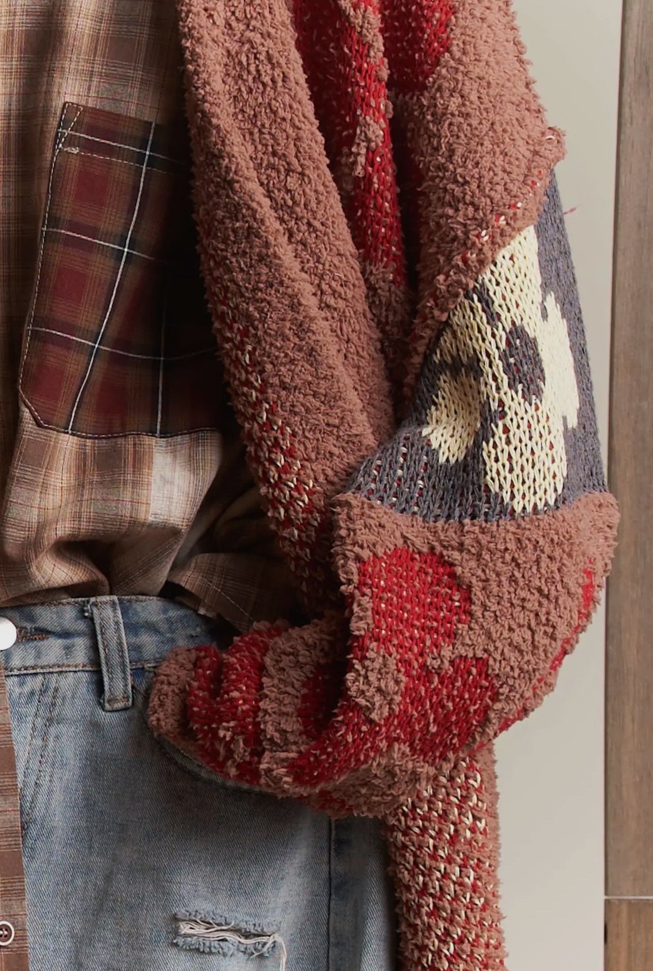 Oversized Daisy Cardigan