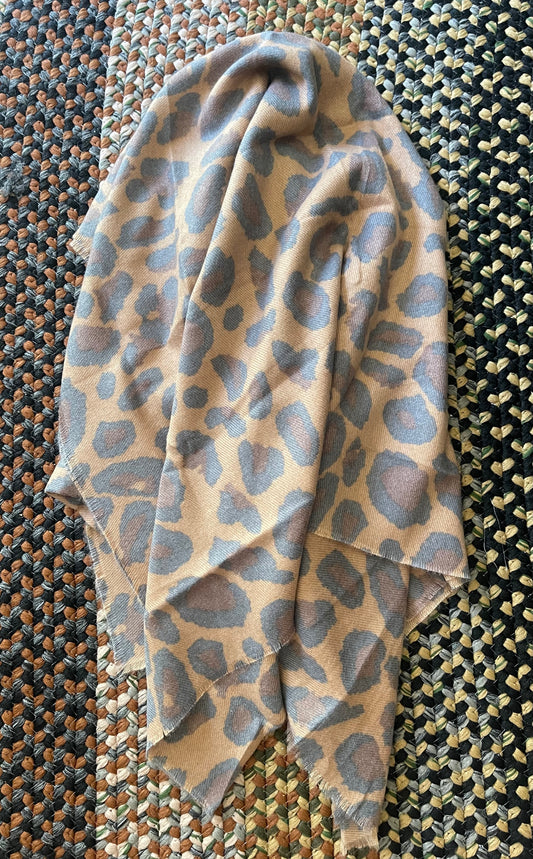 Leopard Print Scarf